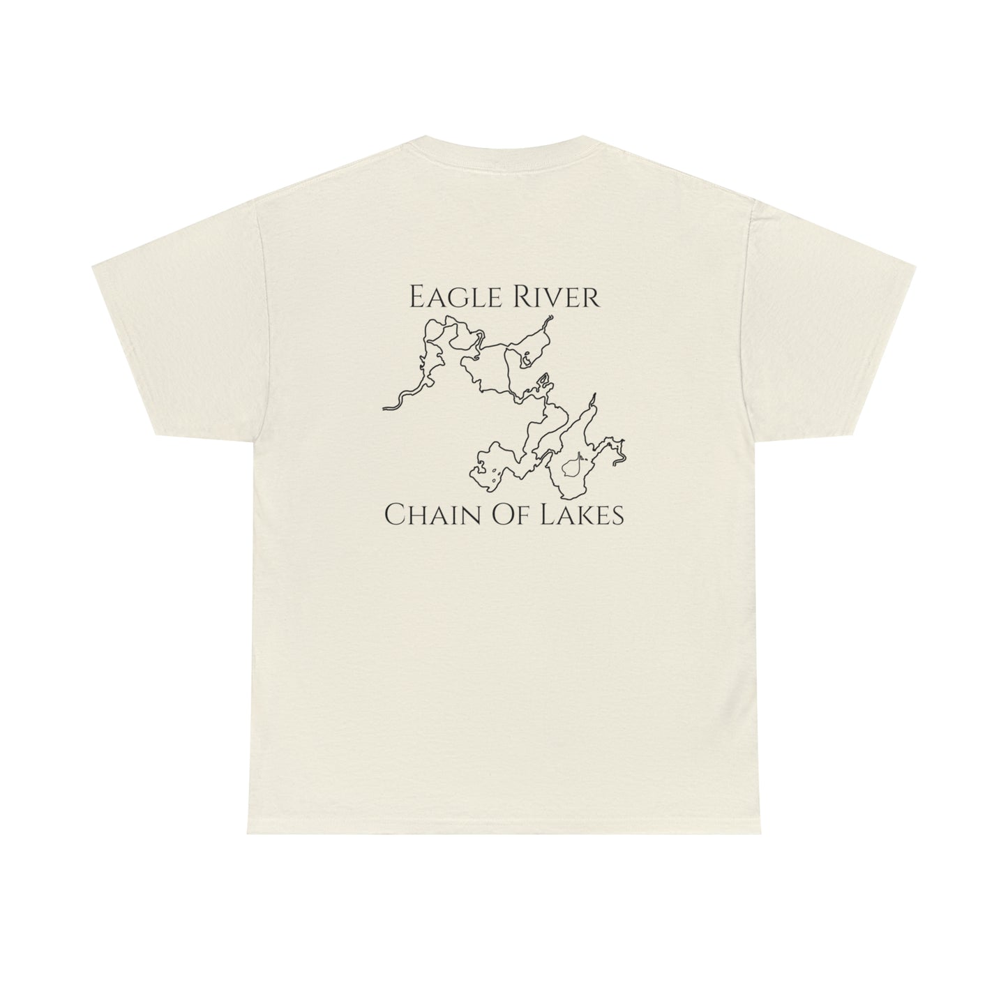 Eagle River Kayak Dog - Unisex Heavy Tee Shirt