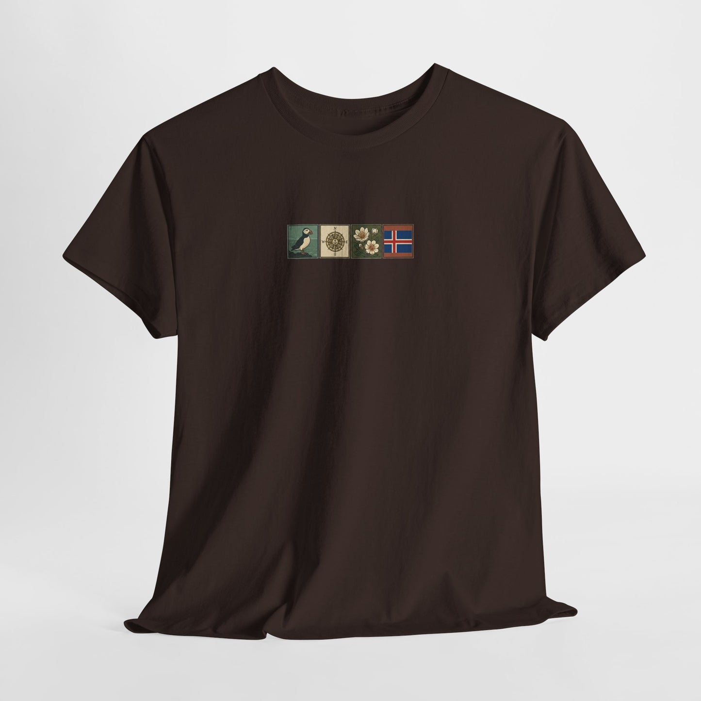 Iceland Vik - 4 panel front design - Unisex Heavy Cotton Tee