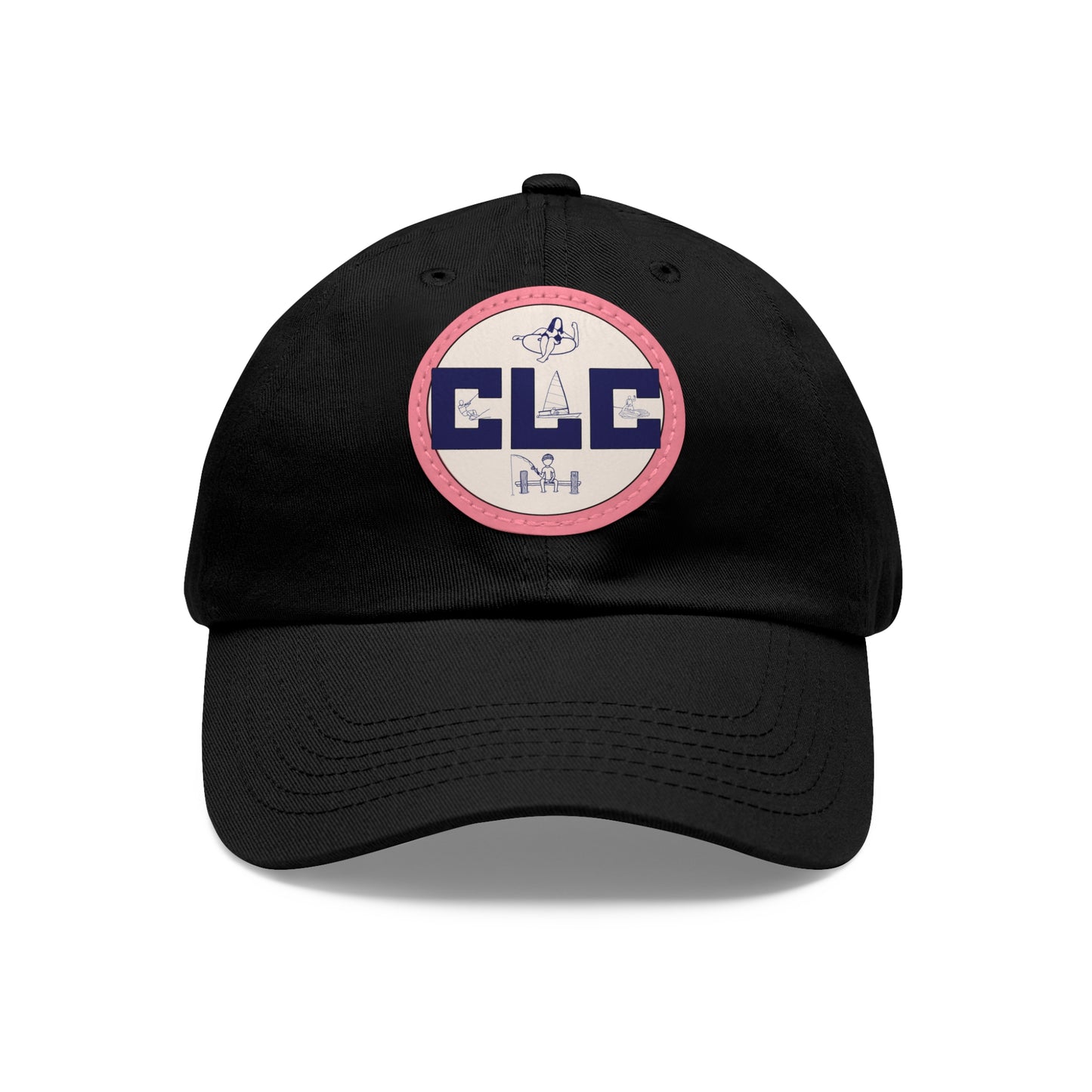 CLC Hat with Embroidered Leather Patch