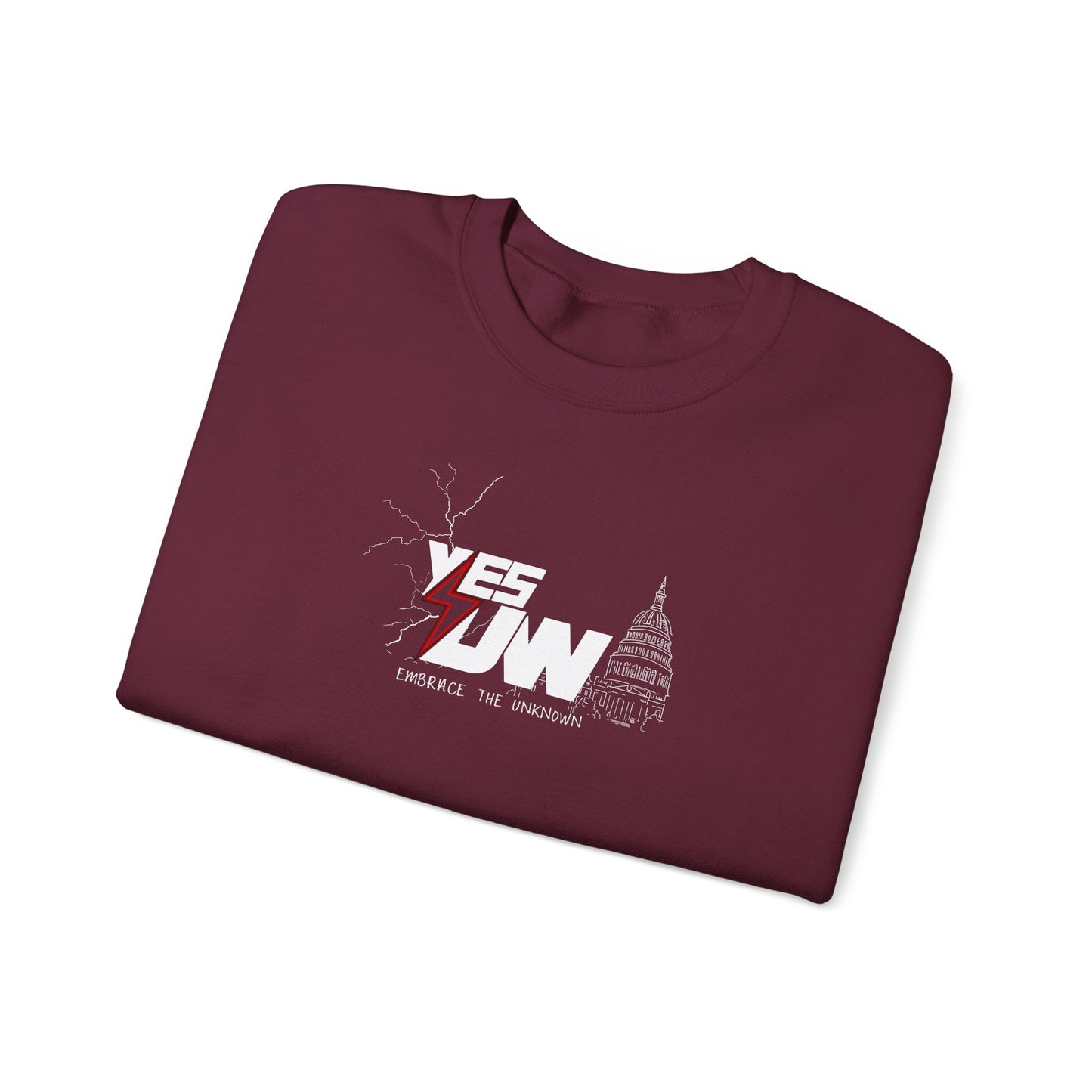 Yes UW - Unisex Heavy Blend™ Crewneck Sweatshirt