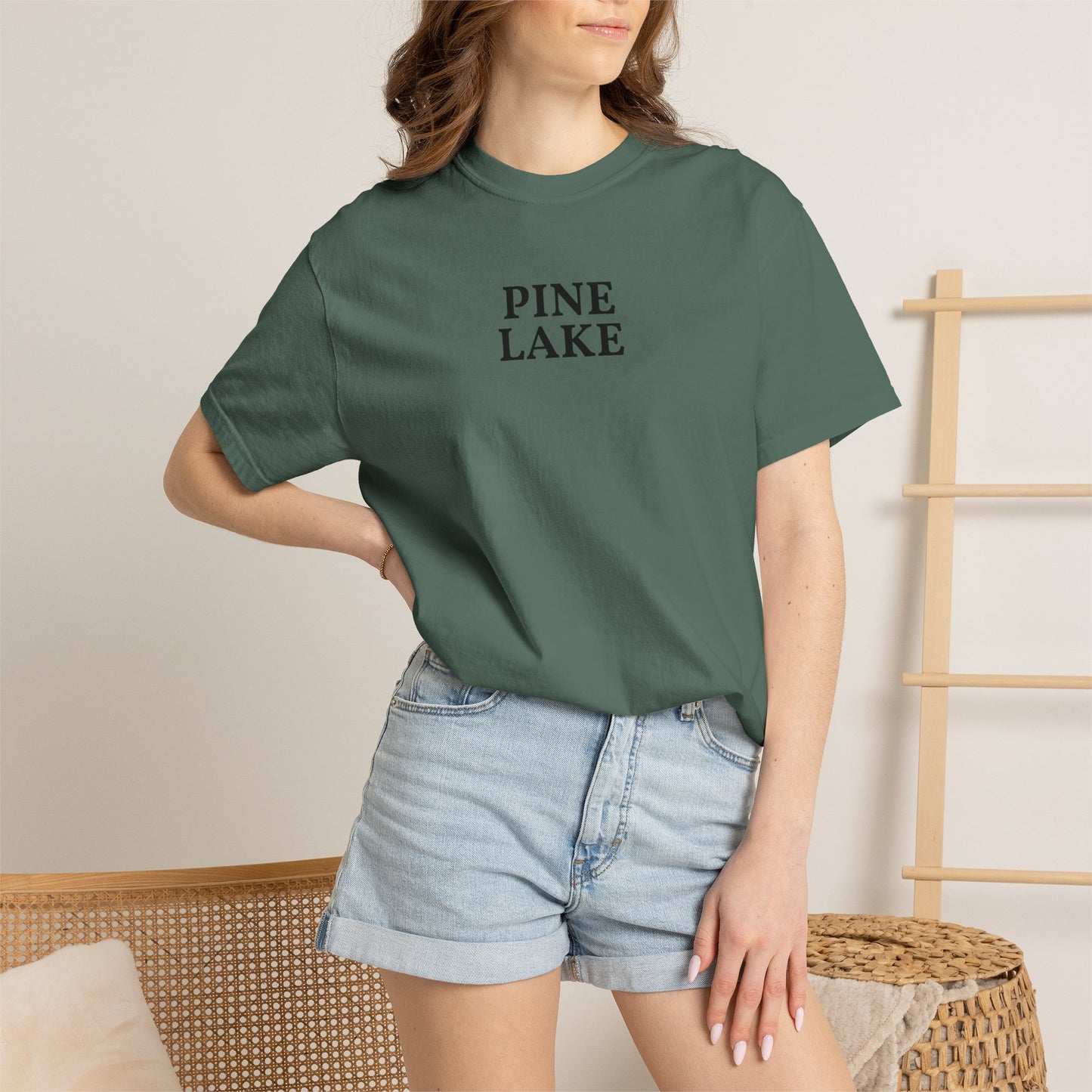 Lake Name - Customizable on Website - Unisex Lightweight Tee