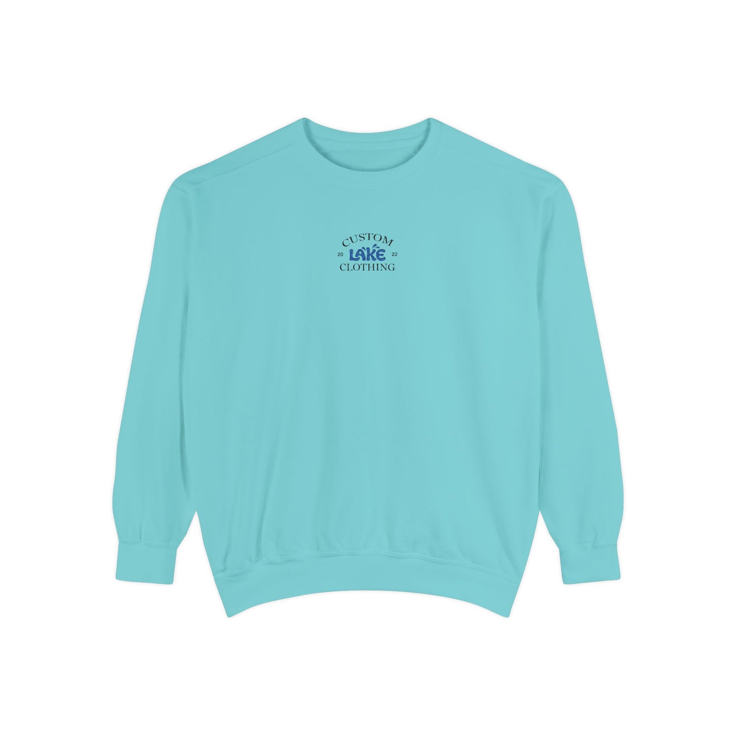 Crewneck Sweatshirt Embroidered - Comfort Colors