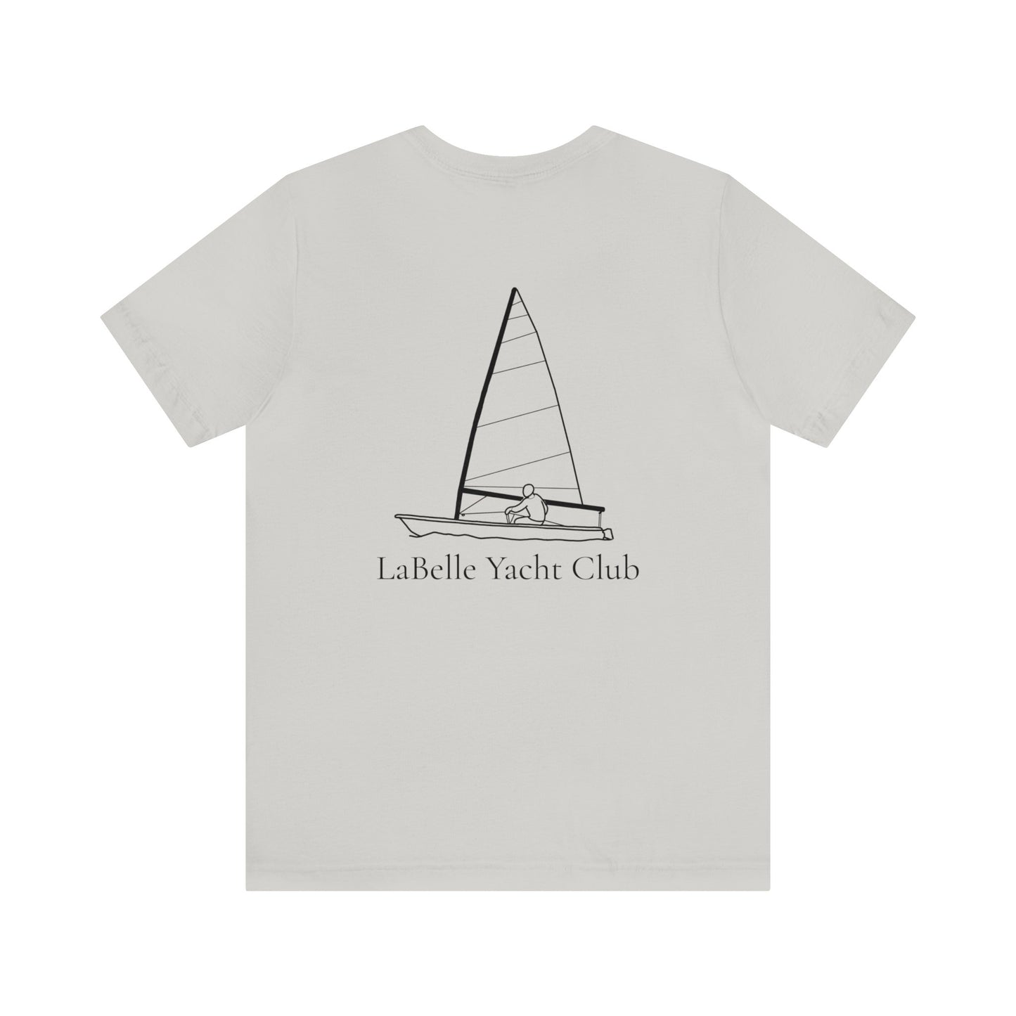 LaBelle Yacht Club Sailing - Unisex Lightweight Short Sleeve Tee