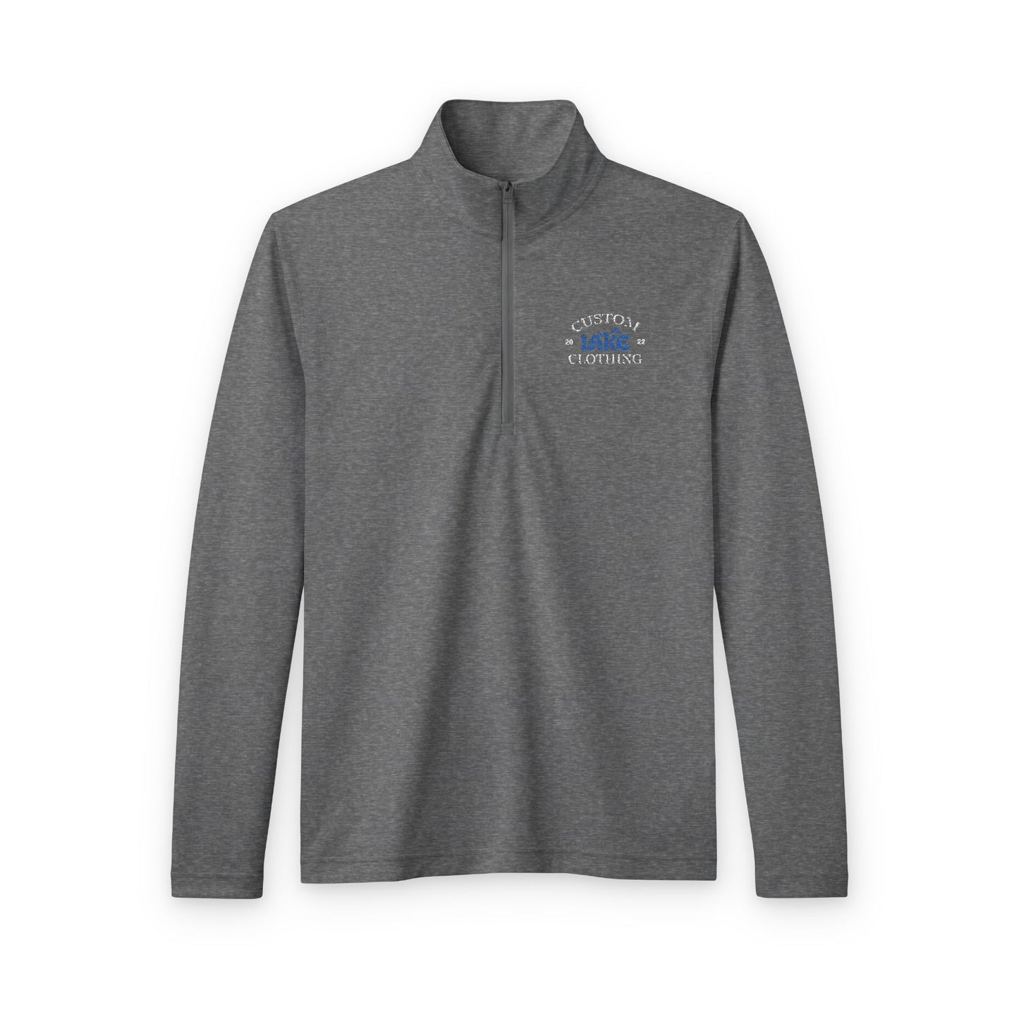 ToOrder CLC logo EMbroidered Heathered Quarter-Zip Pullover