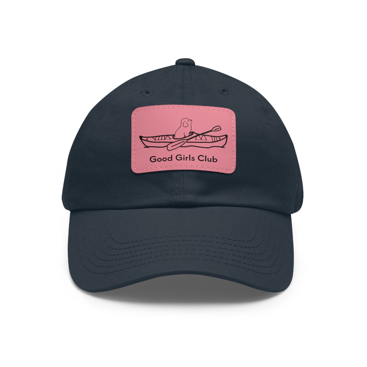 Good Girls Club Little Fluff Kayak Dog - Hat with Leather Patch