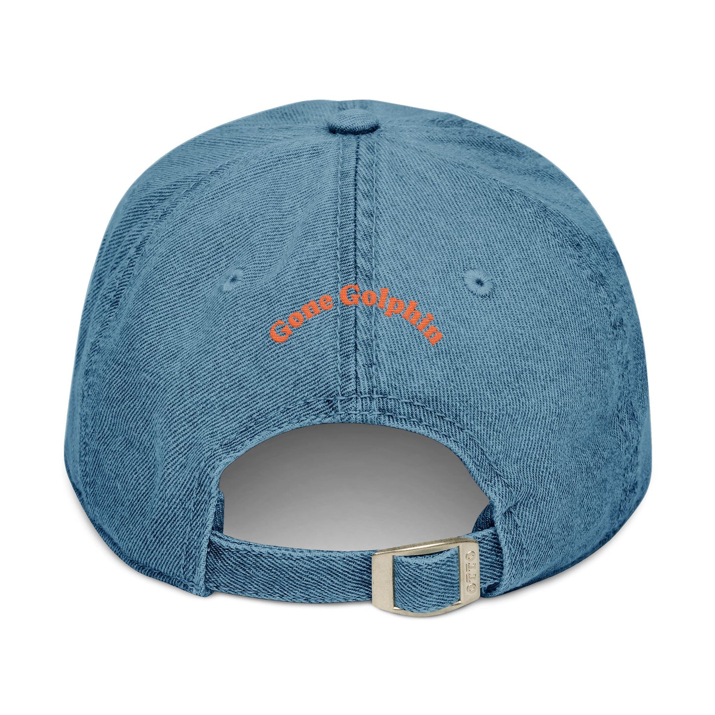 Tropical Embroidered Denim Hat, Vacation Accessory, Summer Style, Beachwear, Gift for Travelers, Casual Fashion