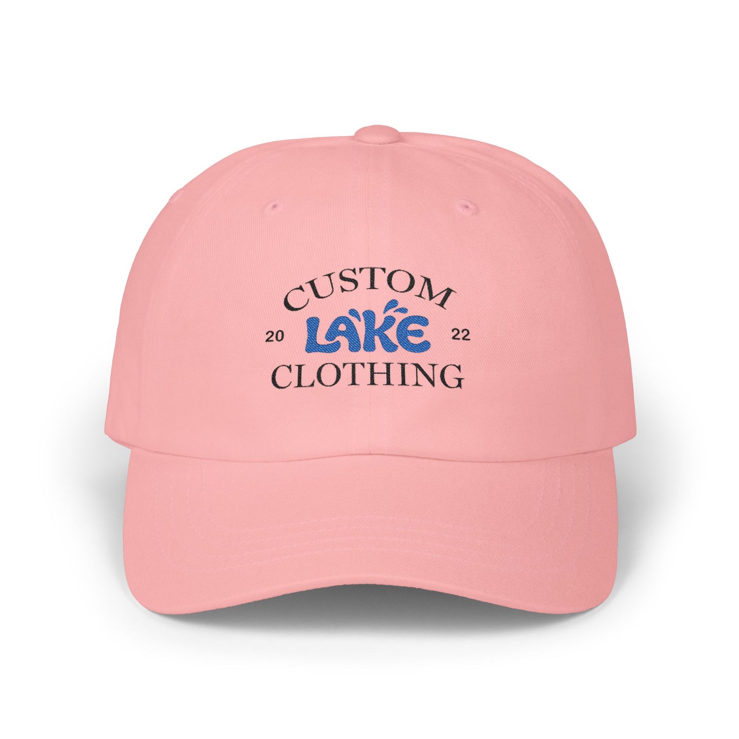 CLC Logo Embroidered Classic Dad Cap Black Text