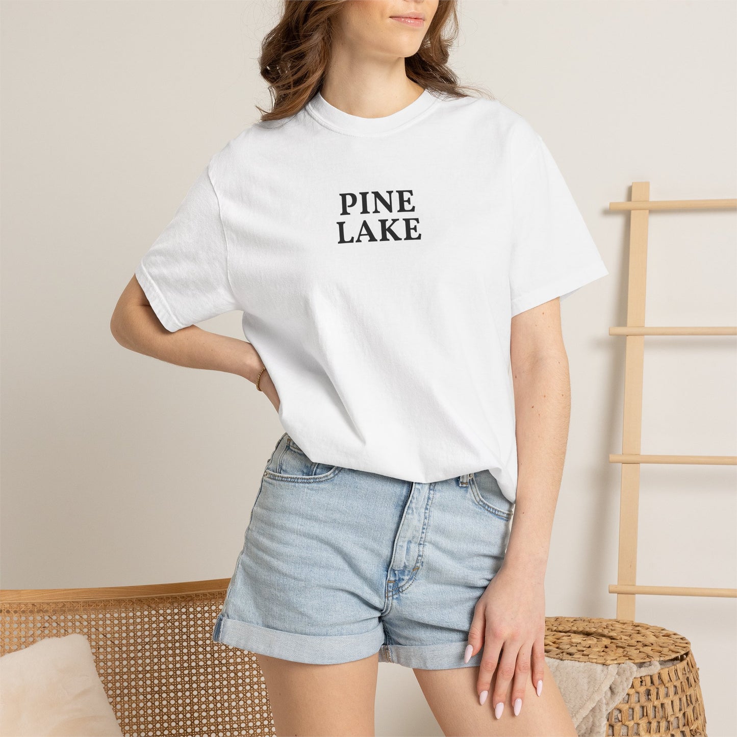 Lake Name - Customizable on Website - Unisex Lightweight Tee