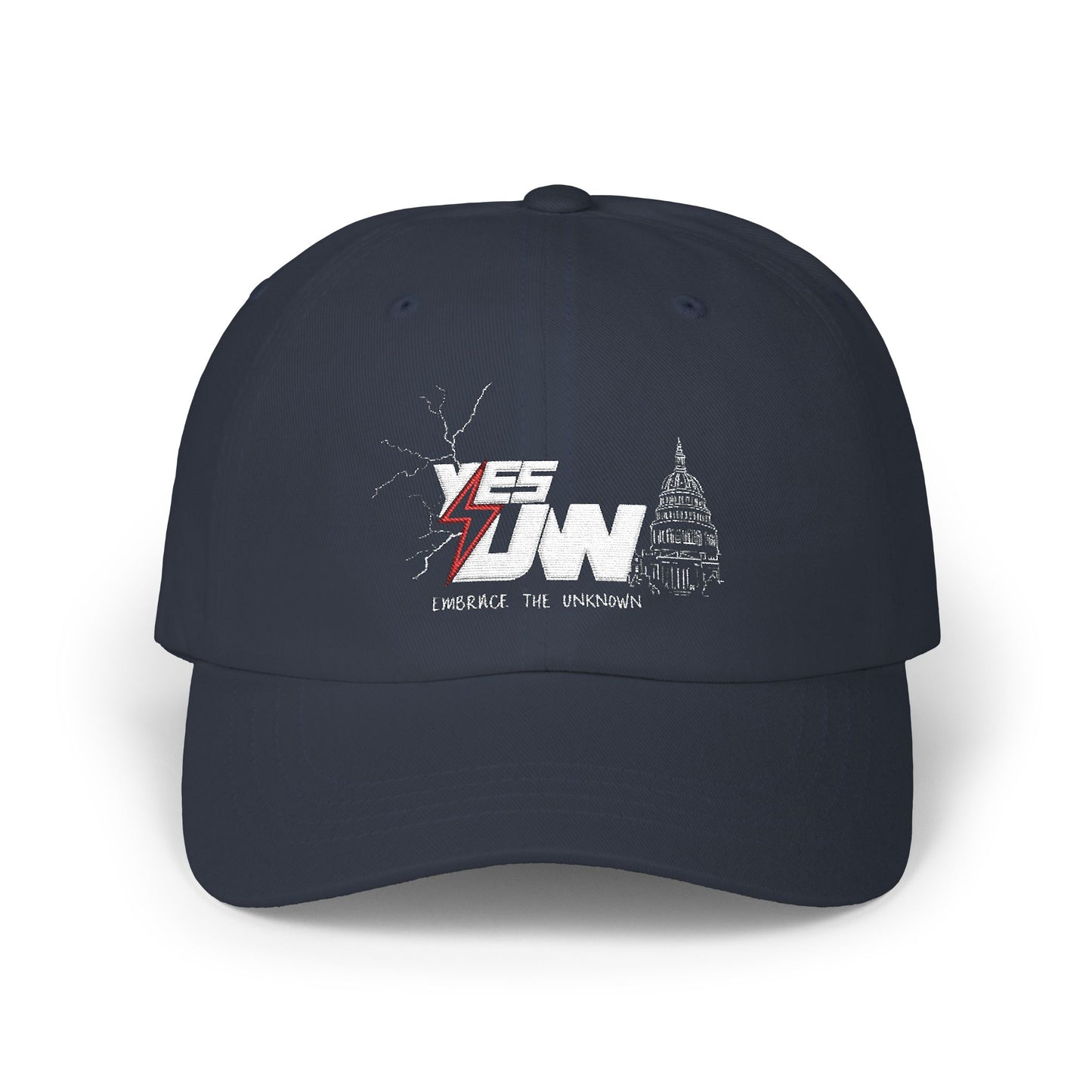 Yes UW Embroidered before edit Classic Cap
