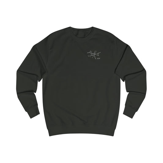 Manitowish Waters Plain Men's Crewneck