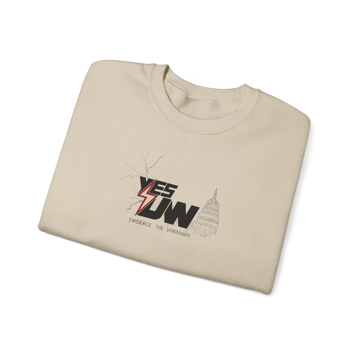 Yes UW - Unisex Heavy Blend™ Crewneck Sweatshirt