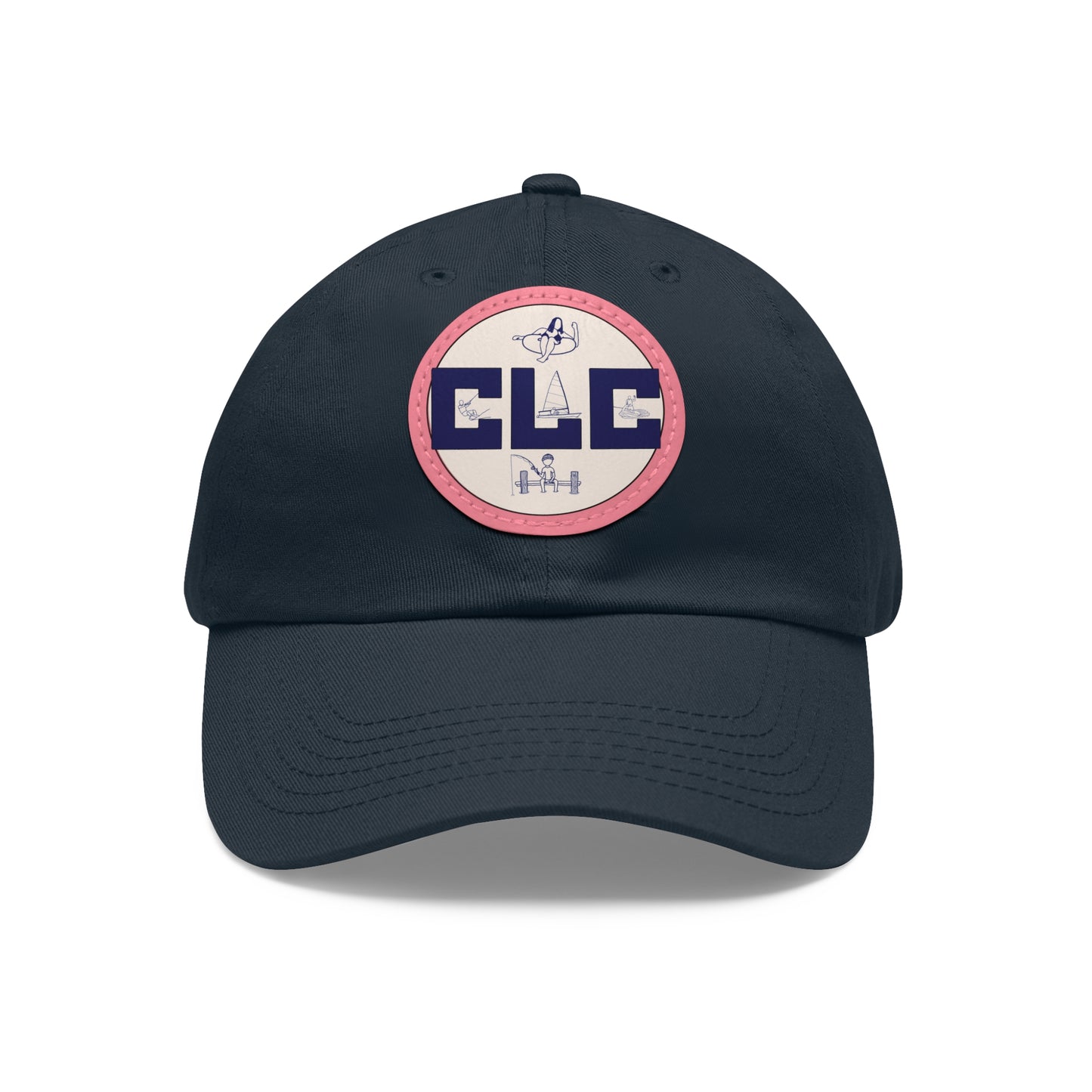 CLC Hat with Embroidered Leather Patch