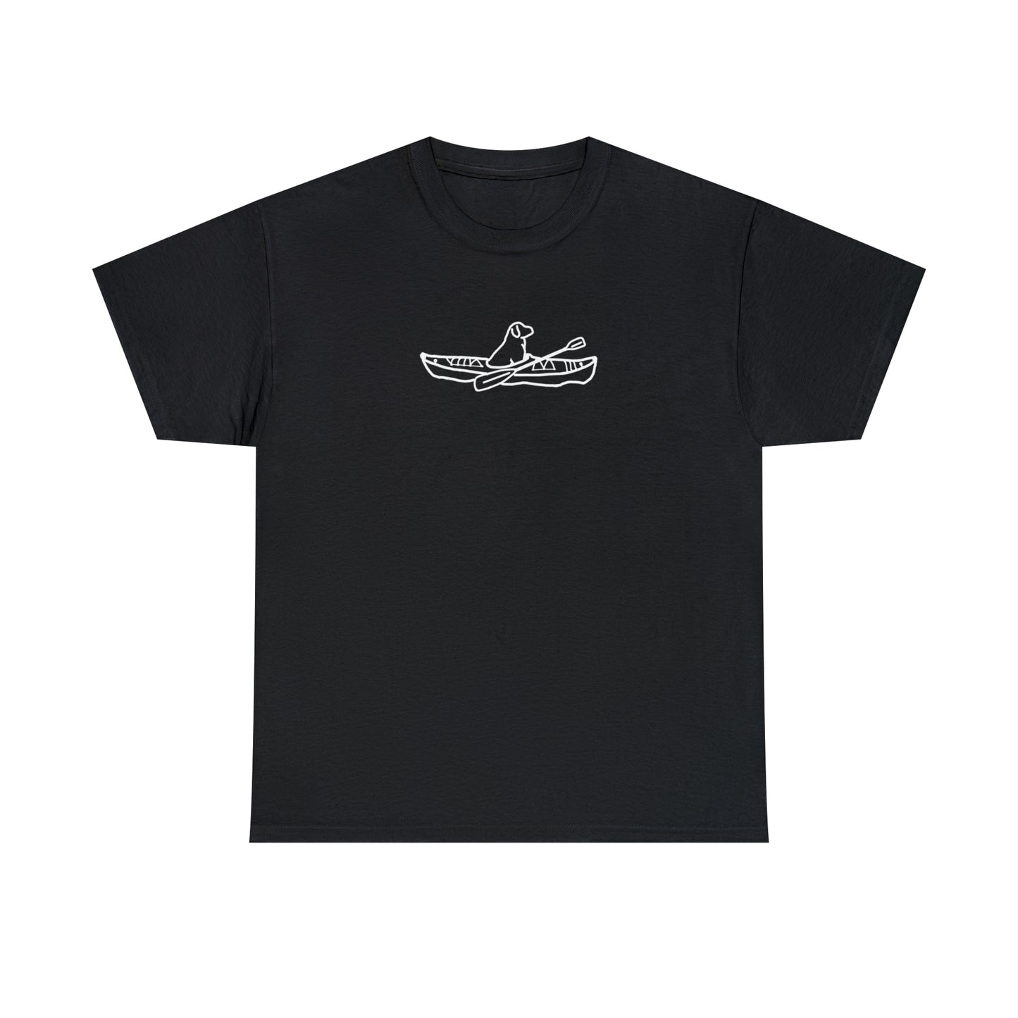 Eagle River Kayak Dog - Unisex Heavy Tee Shirt