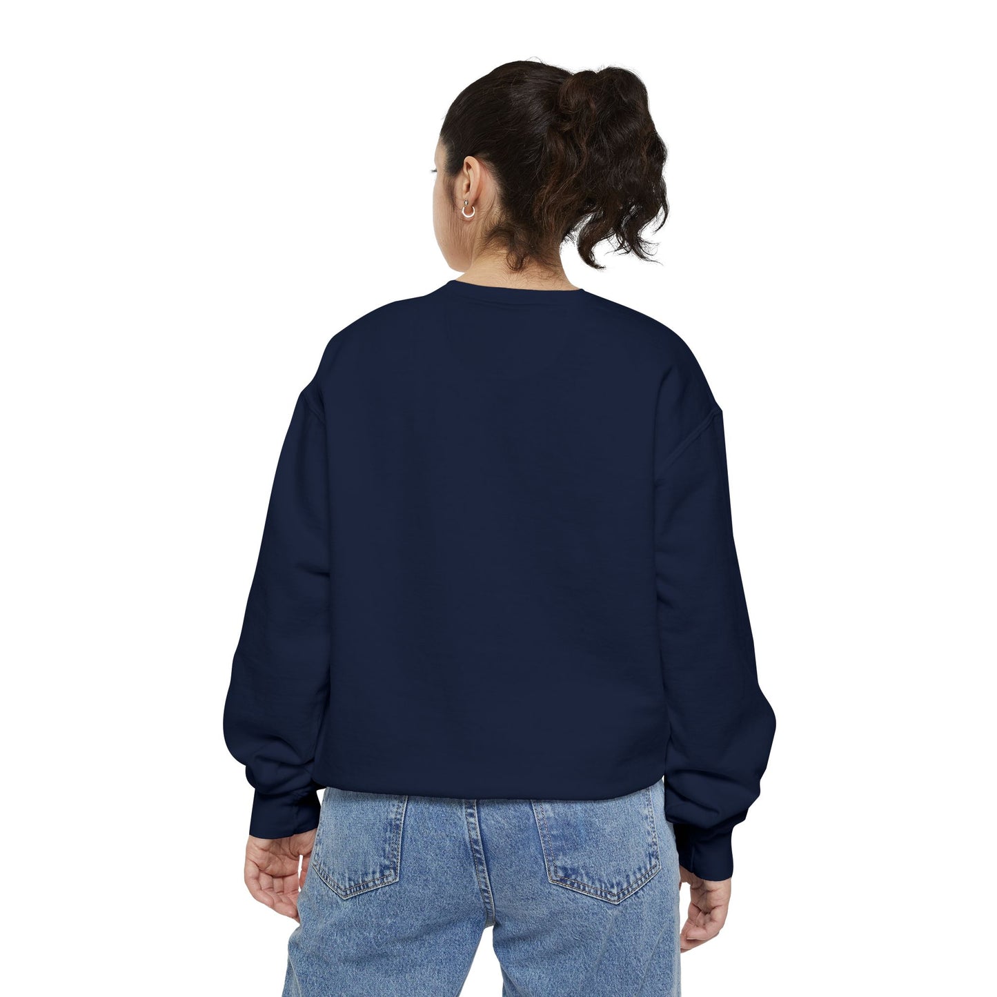Surfing One Line Design Crewneck Sweatshirt - Comfort Colors