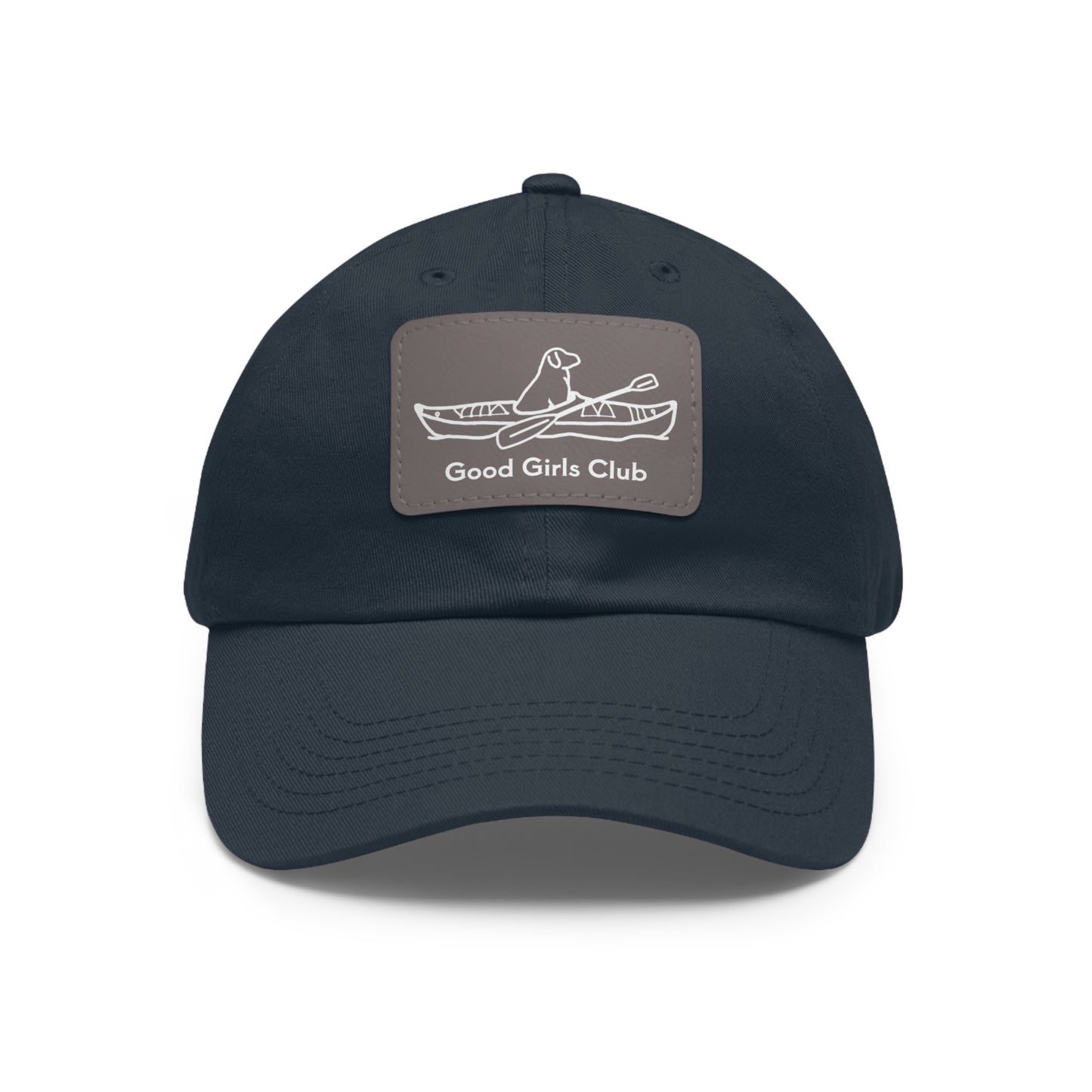 Good Girls Club Lab Kayak Dog - Hat with Leather Patch