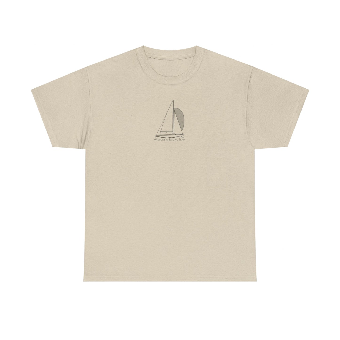 Wisconsin Sailing Team Yngling Model Unisex Heavy Cotton Tee