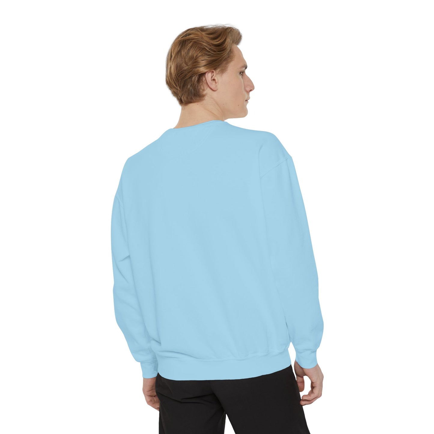 Crewneck Sweatshirt Embroidered - Comfort Colors