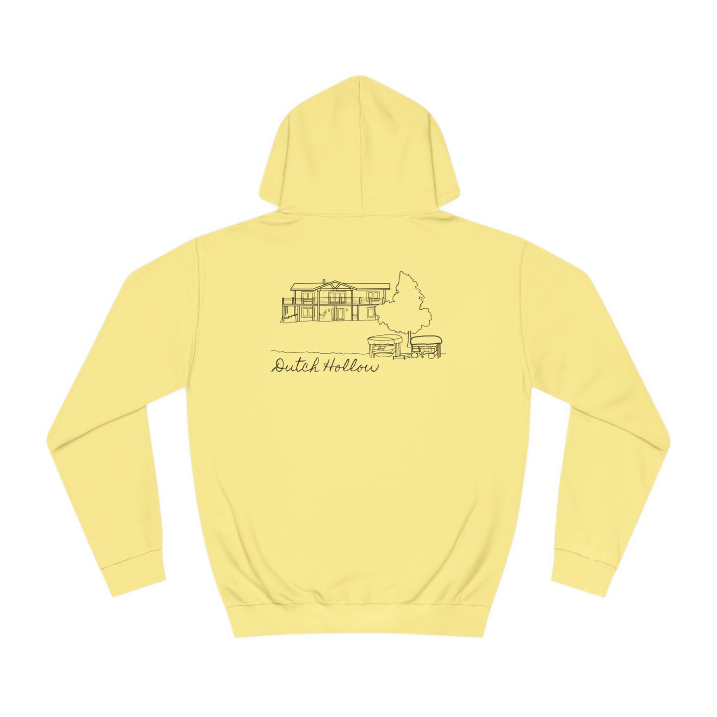 Beer Die Dutch Hollow Cabin Unisex Medium Weight Hoodie