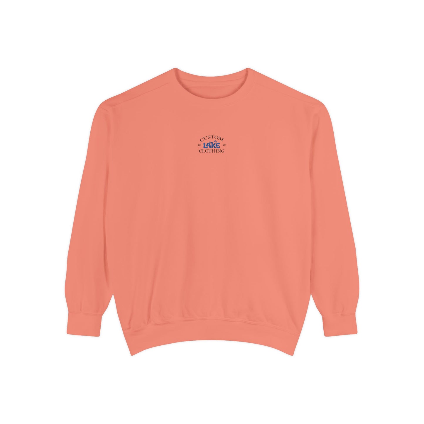 Crewneck Sweatshirt Embroidered - Comfort Colors