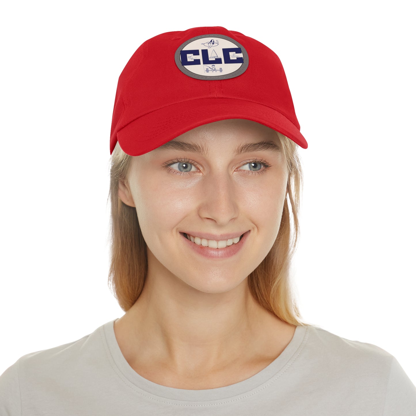 CLC Hat with Embroidered Leather Patch