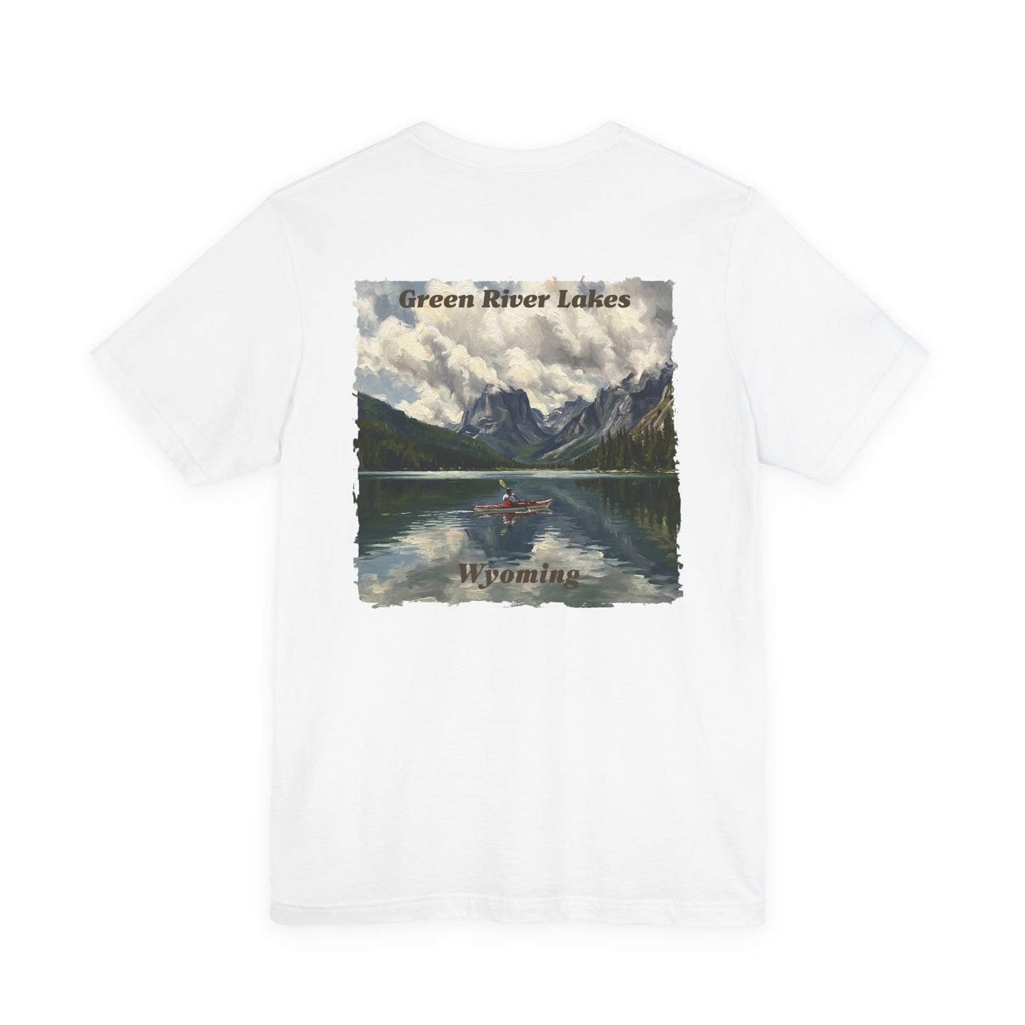 ToOrder Enjoy the Adventure: Green River Lakes Wyoming Tee — Bella & Canvas