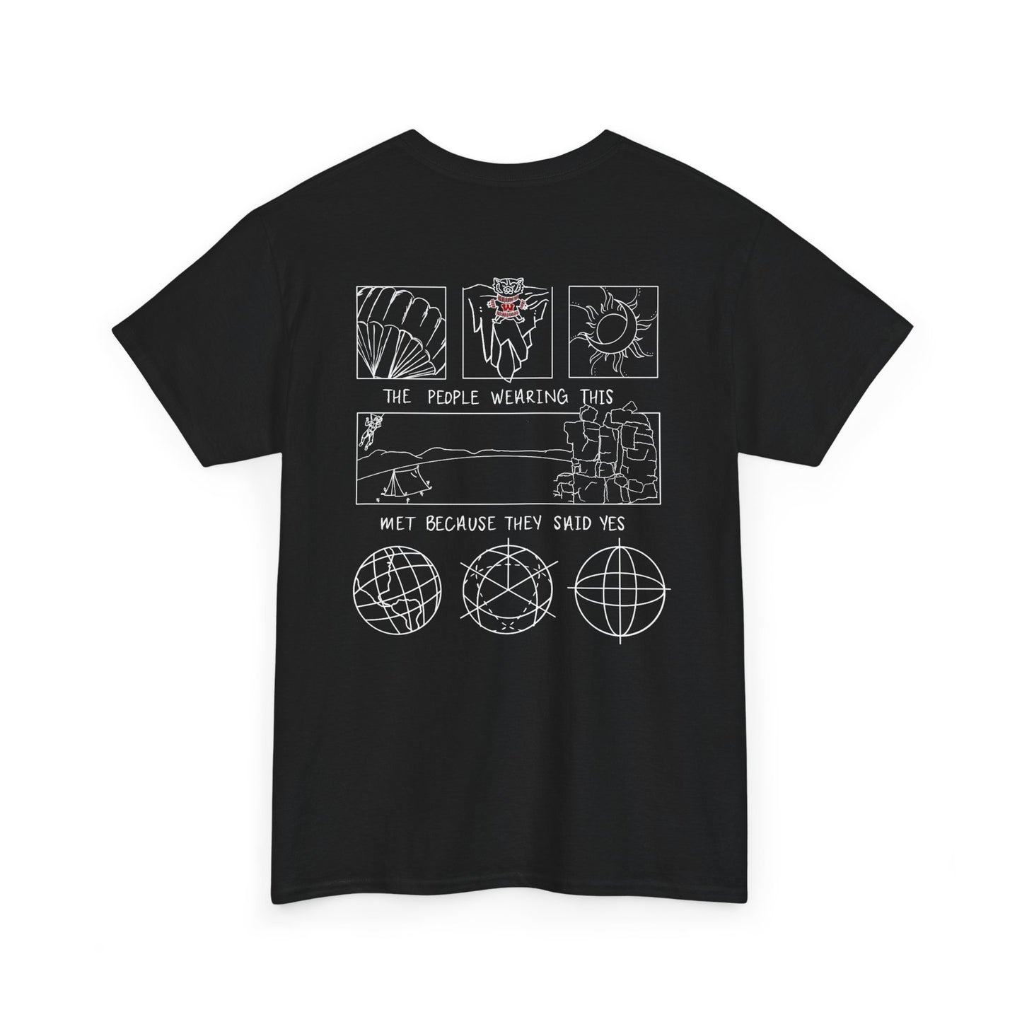 Yes UW T-Shirt - Unisex Heavy Cotton Tee