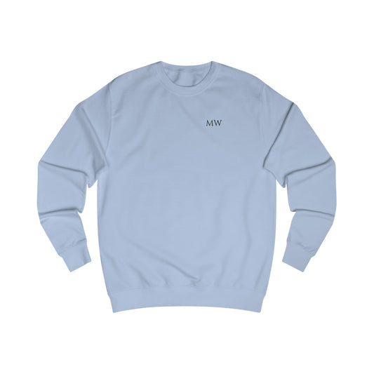 Manitowish Waters with Back Outline - Men's Crewneck