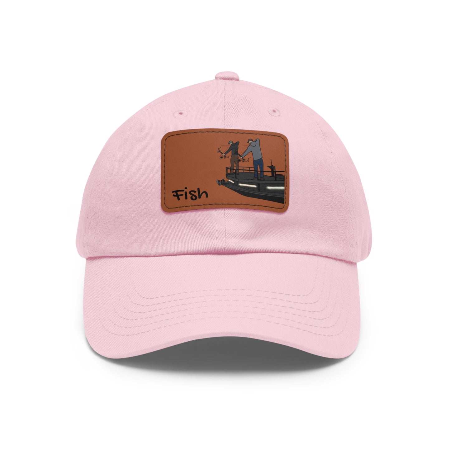 Hat with Leather Patch