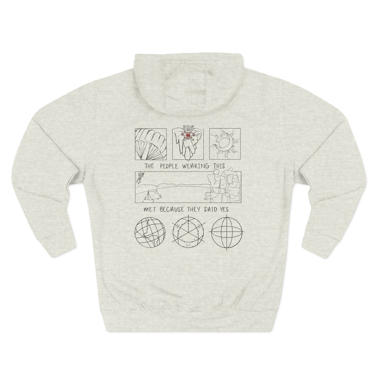 Yes UW - Fleece Hoodie