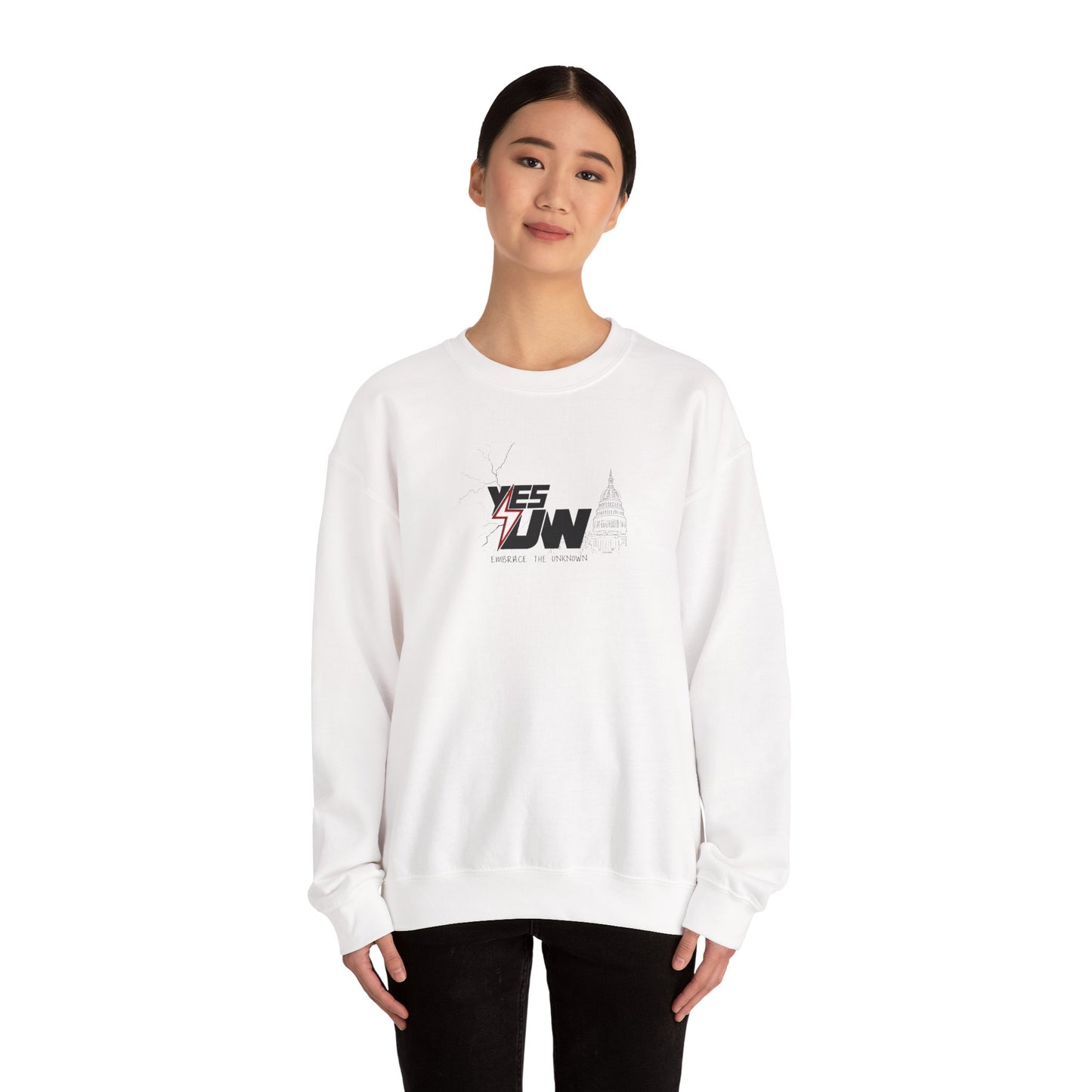 Yes UW - Unisex Heavy Blend™ Crewneck Sweatshirt