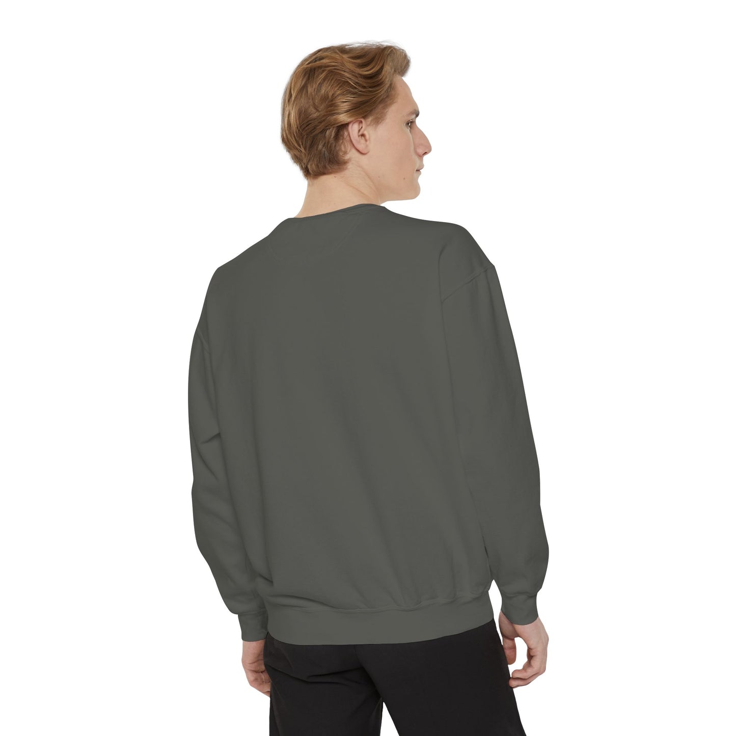 Surfing One Line Design Crewneck Sweatshirt - Comfort Colors