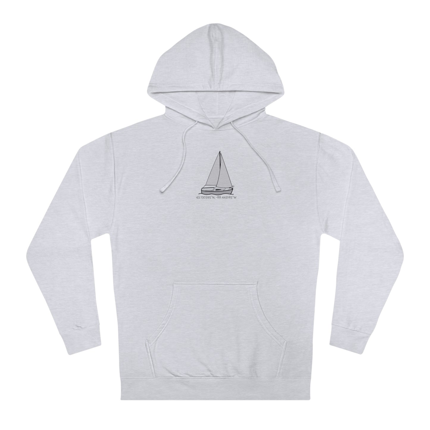 Sailboat comfort Unisex Hooded Sweatshirt ITC