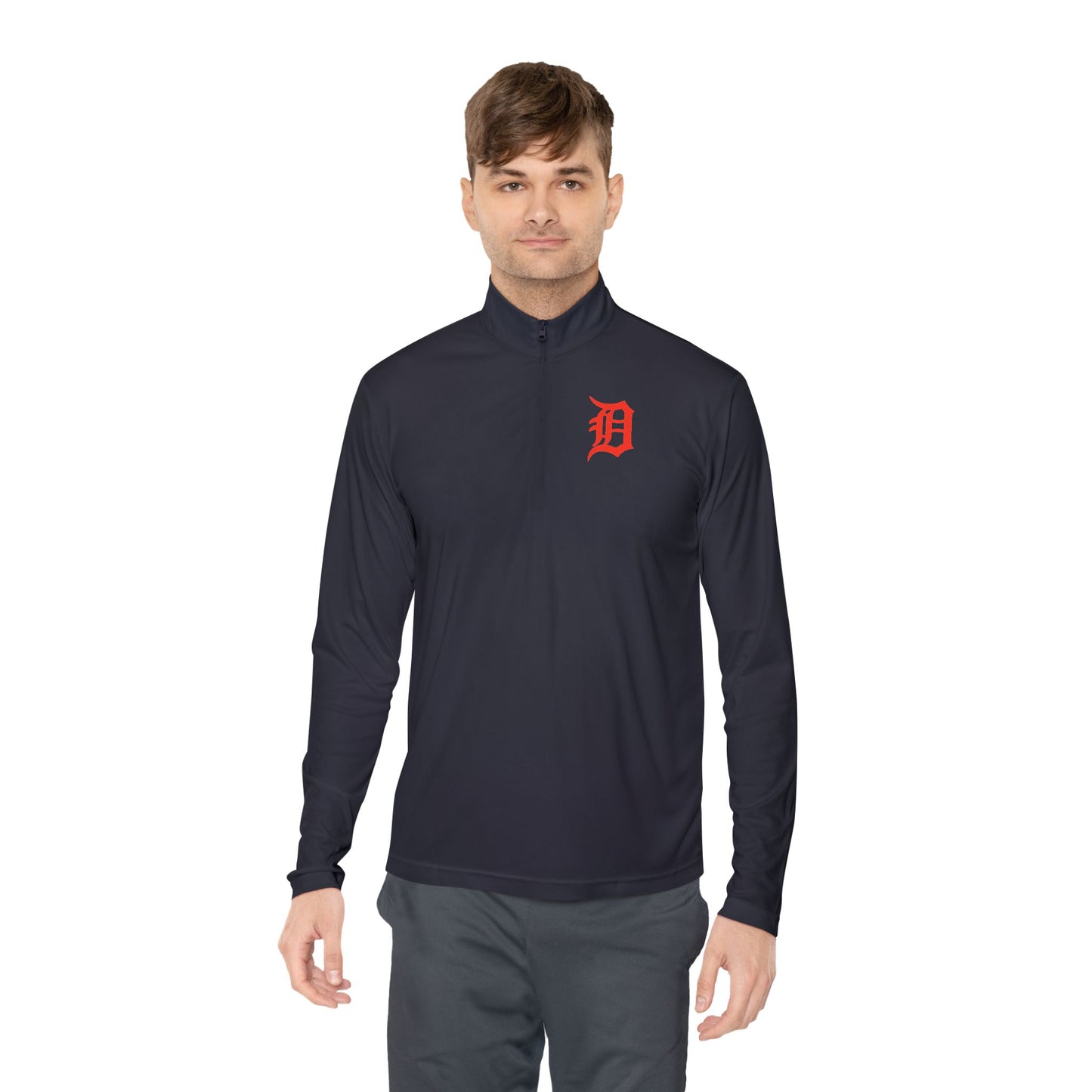 Detroit Tigers Lightweight Quarter-Zip Pullover