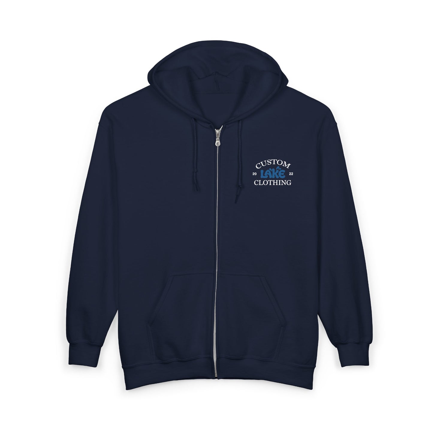 Custom Lake Clothing Zip up Hoodie -