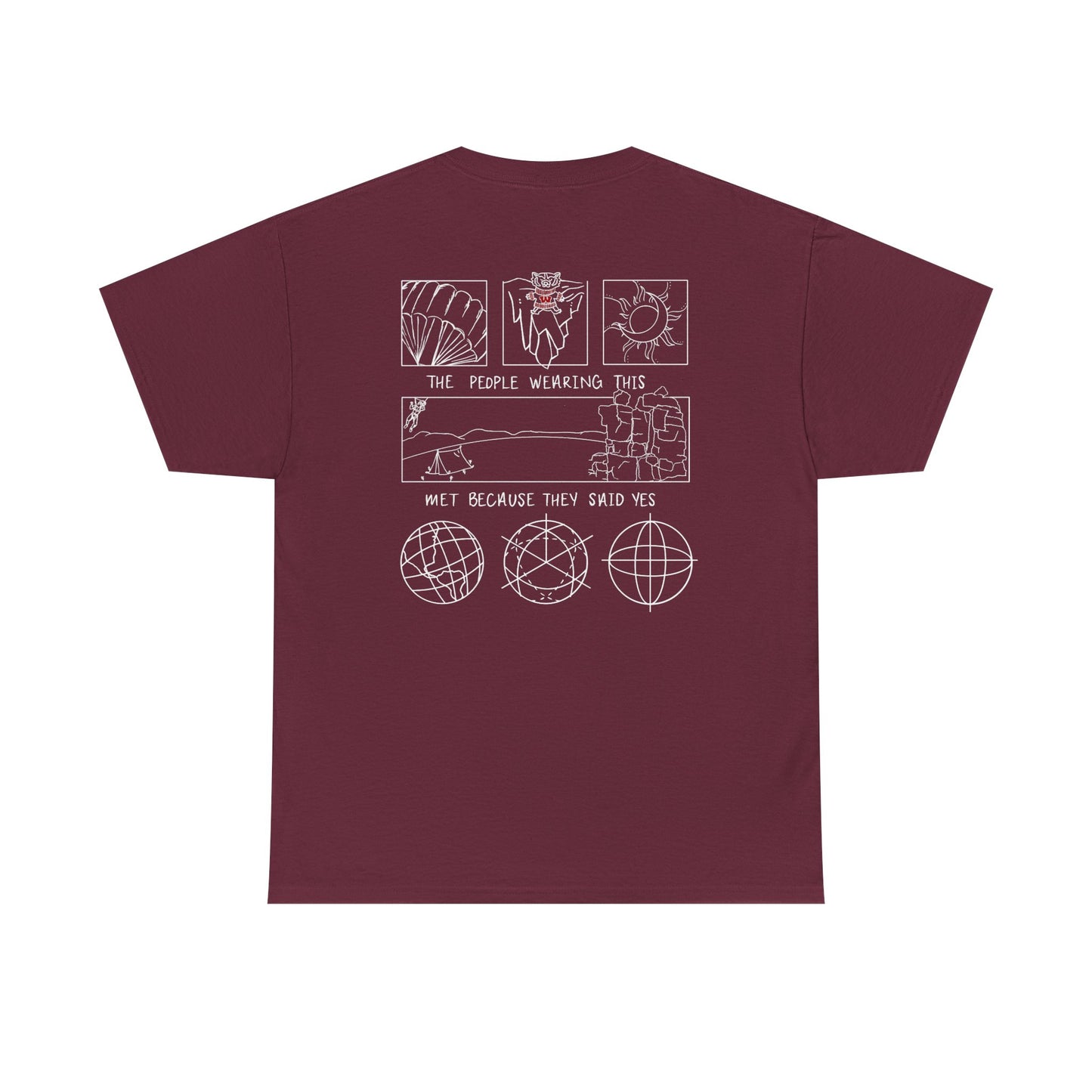 Yes UW T-Shirt - Unisex Heavy Cotton Tee
