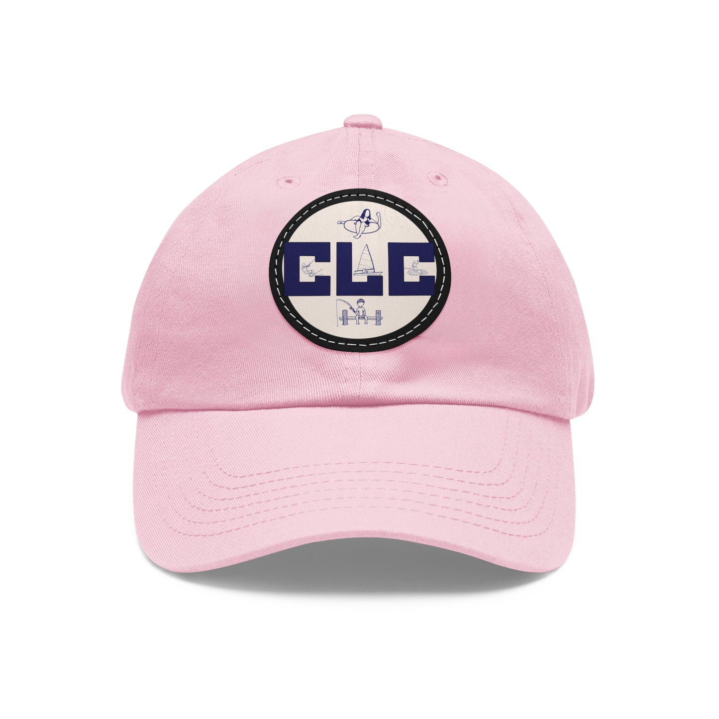 CLC Hat with Embroidered Leather Patch