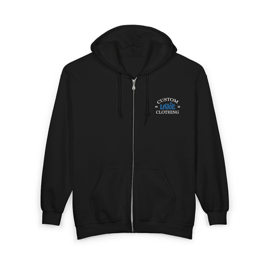 Custom Lake Clothing Zip up Hoodie -