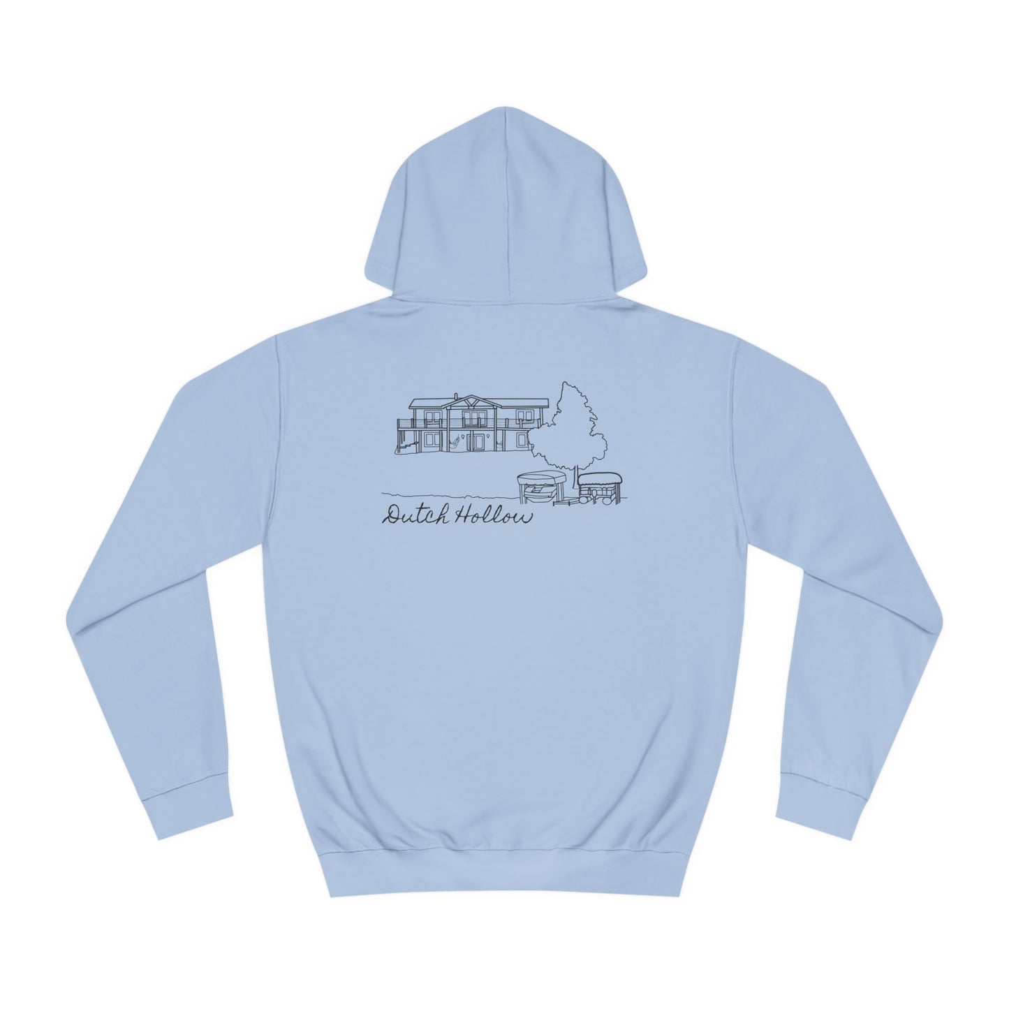 Beer Die Dutch Hollow Cabin Unisex Medium Weight Hoodie