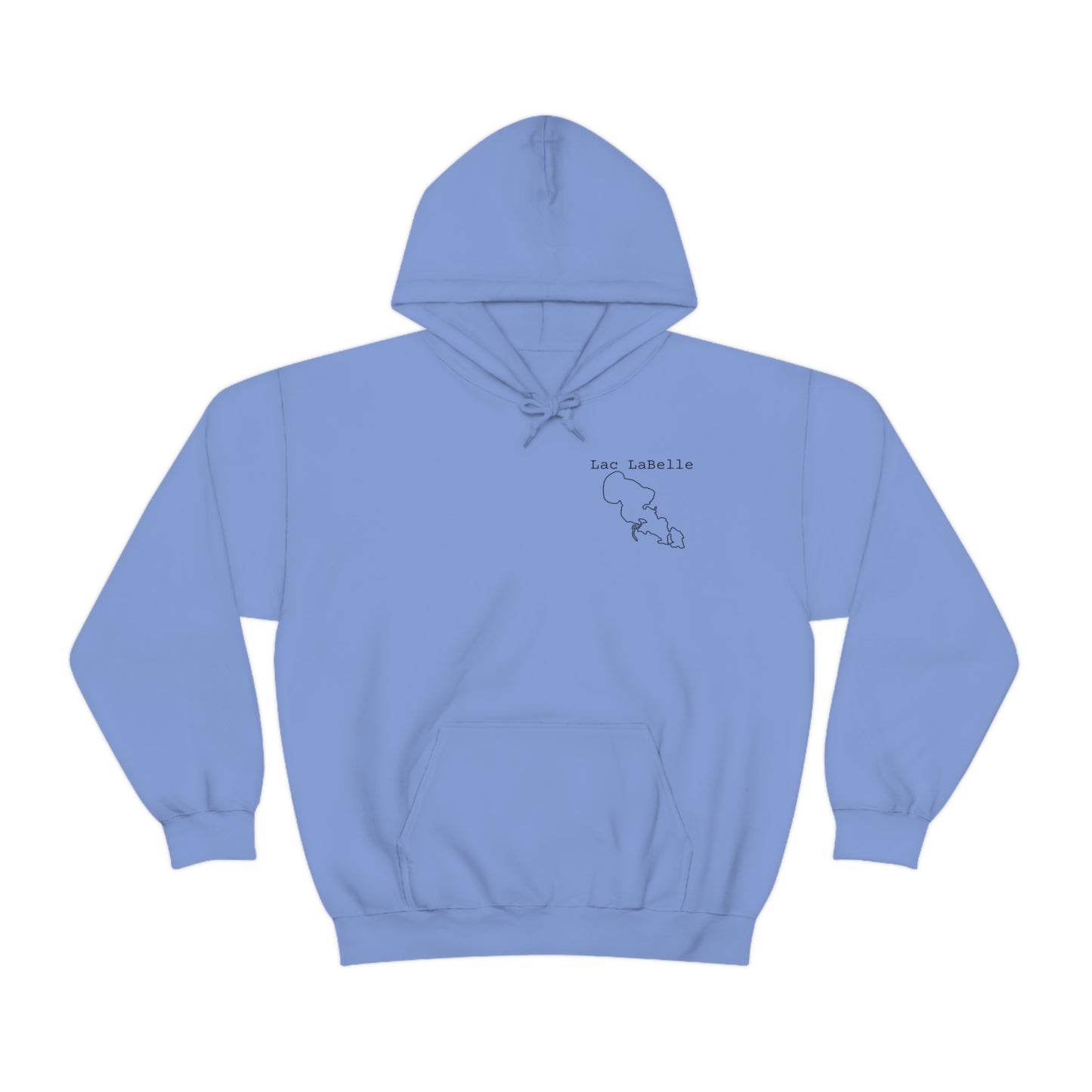 Lac LaBelle, Wakeboard Float Plane - Unisex Heavy Blend Hooded Sweatshirt