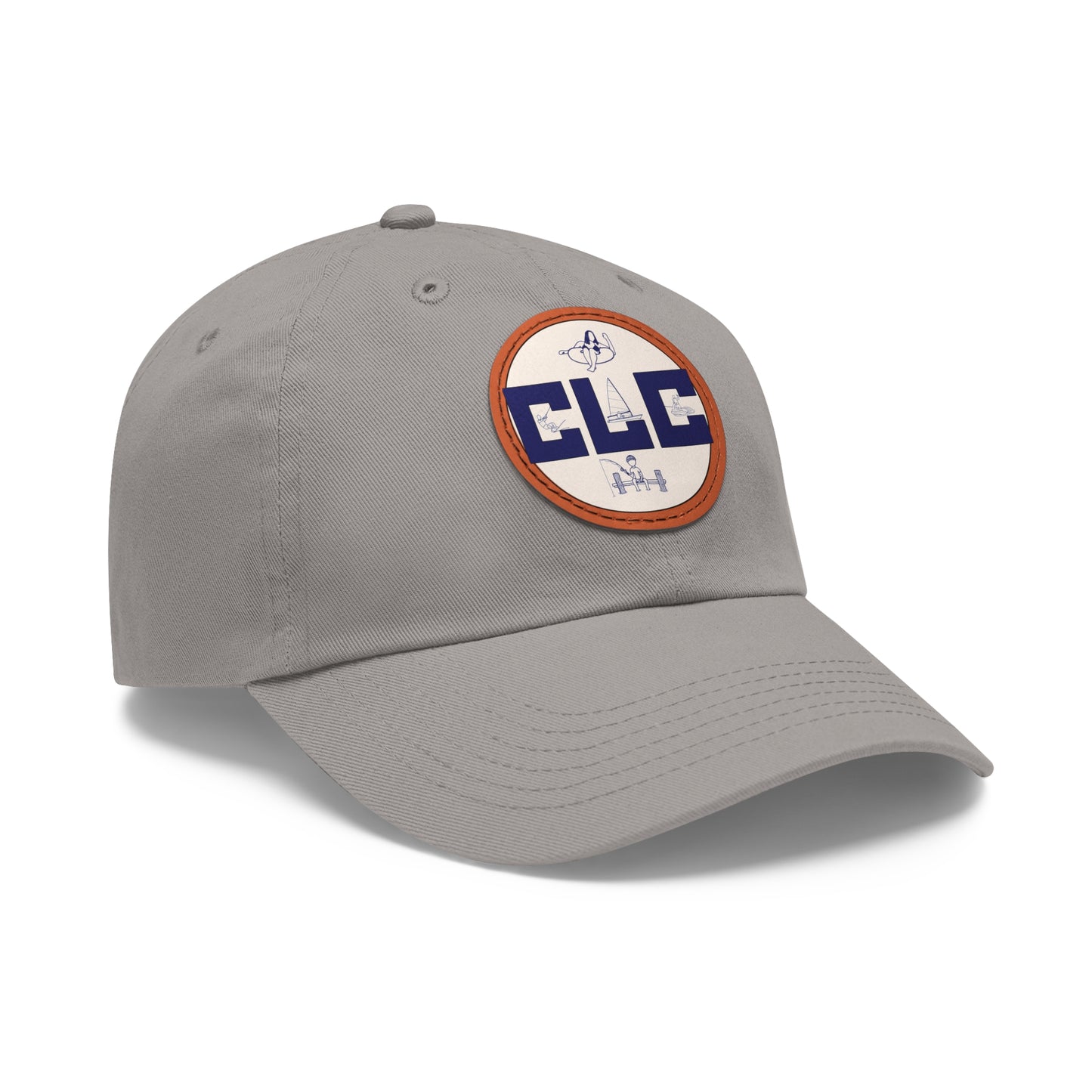 CLC Hat with Embroidered Leather Patch