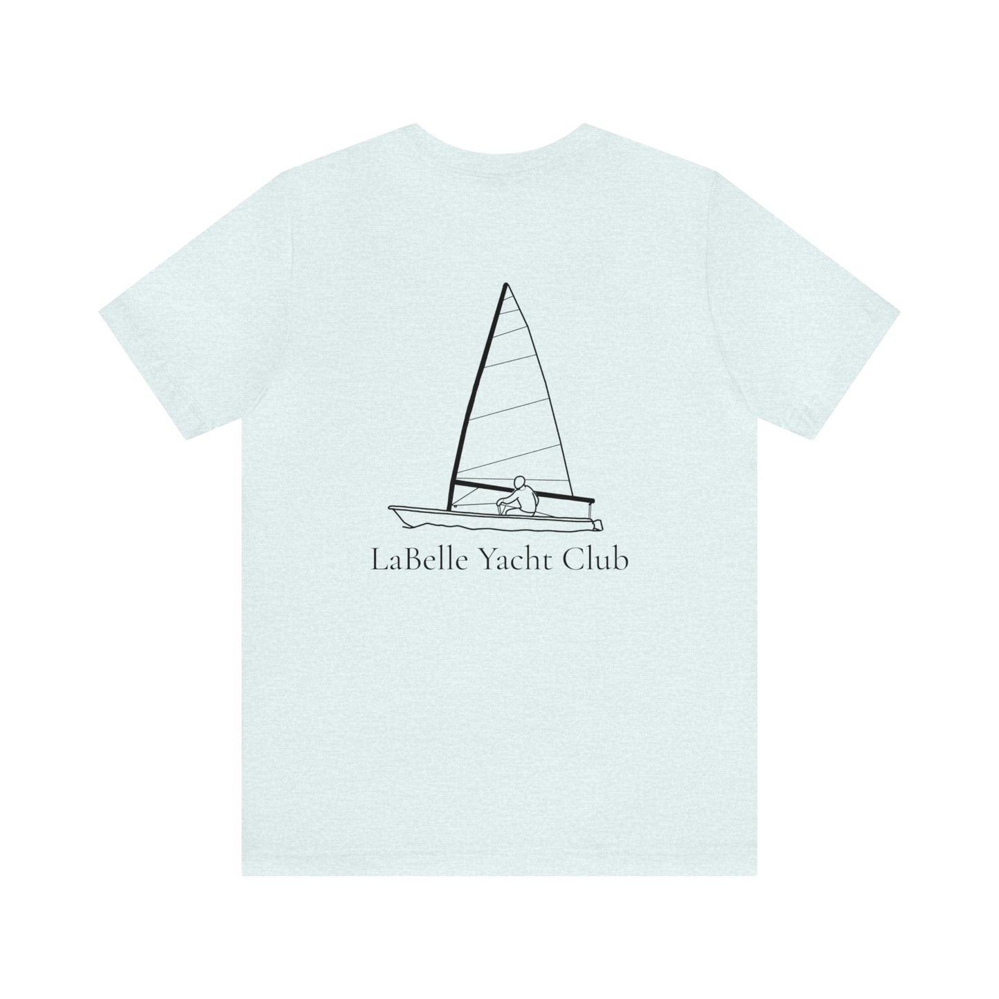 LaBelle Yacht Club Sailing - Unisex Lightweight Short Sleeve Tee