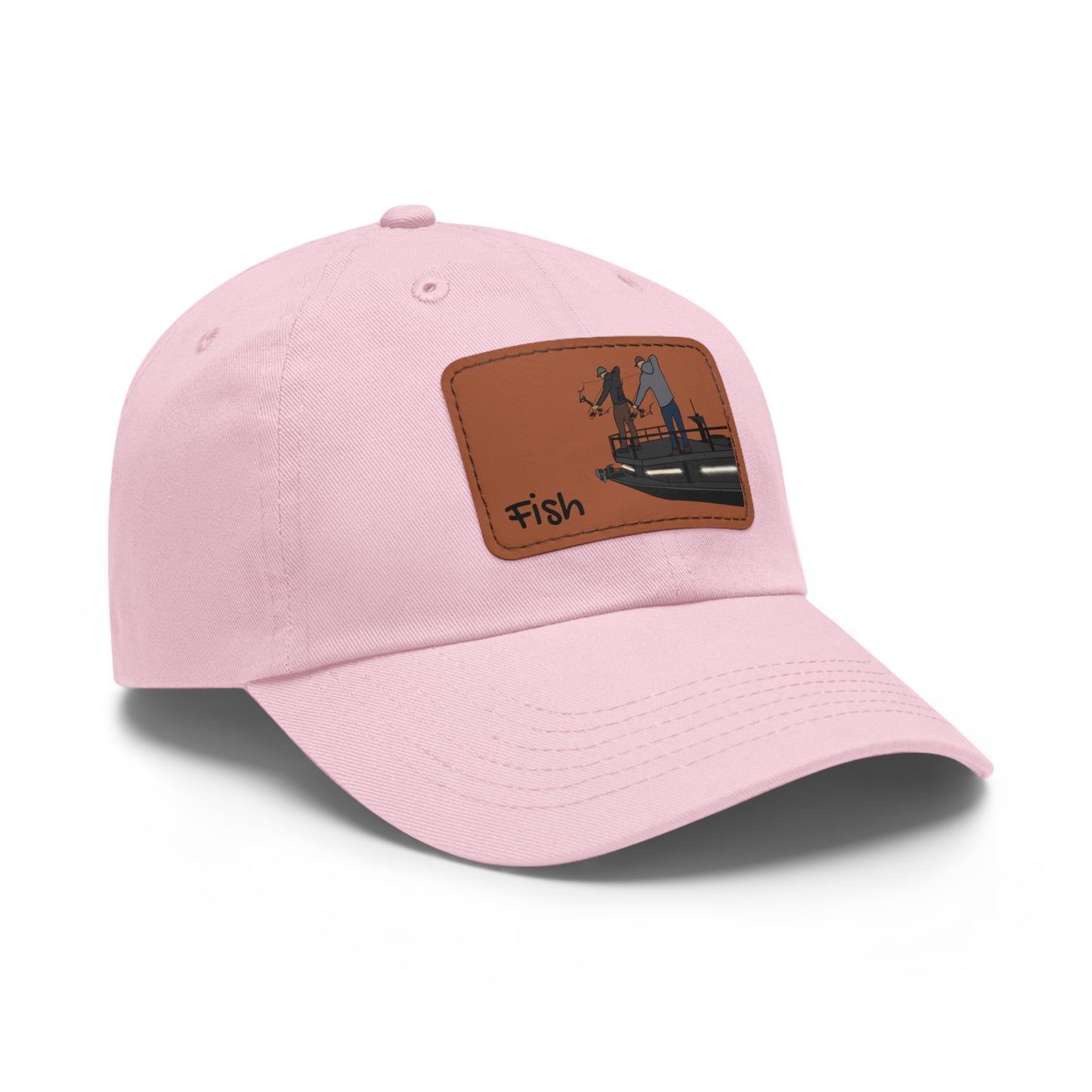 Hat with Leather Patch