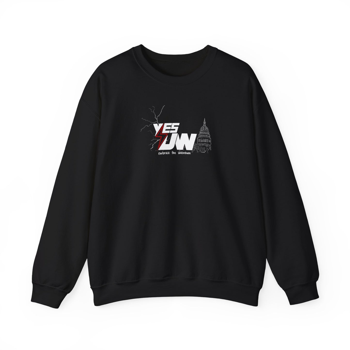 Yes UW Draft - Unisex Heavy Blend™ Crewneck Sweatshirt
