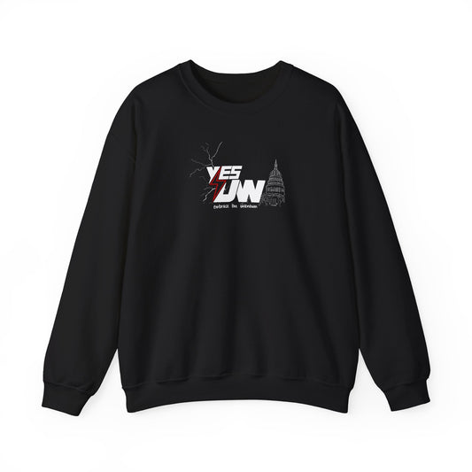 Yes UW Draft - Unisex Heavy Blend™ Crewneck Sweatshirt