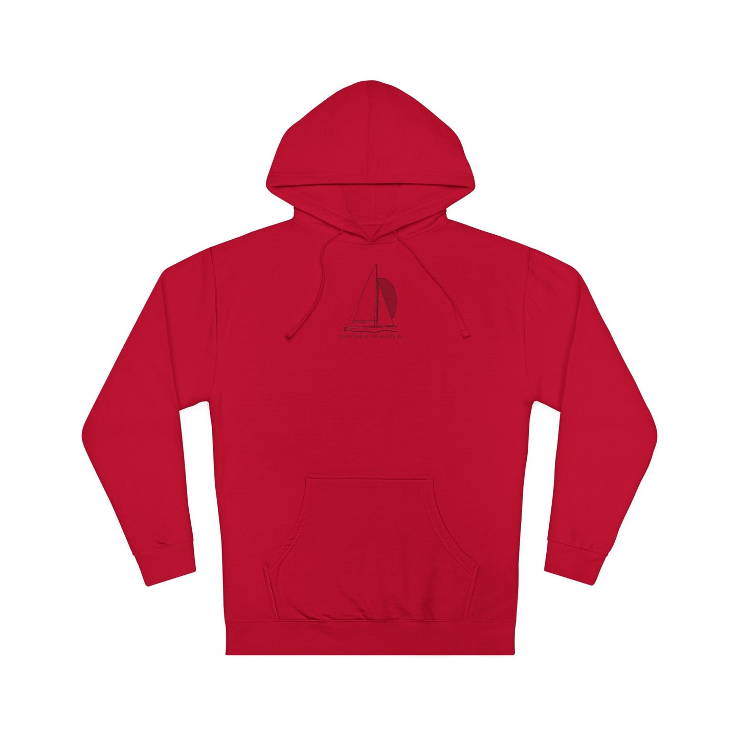 Yngling Sailboat Unisex Hooded Sweatshirt ITC
