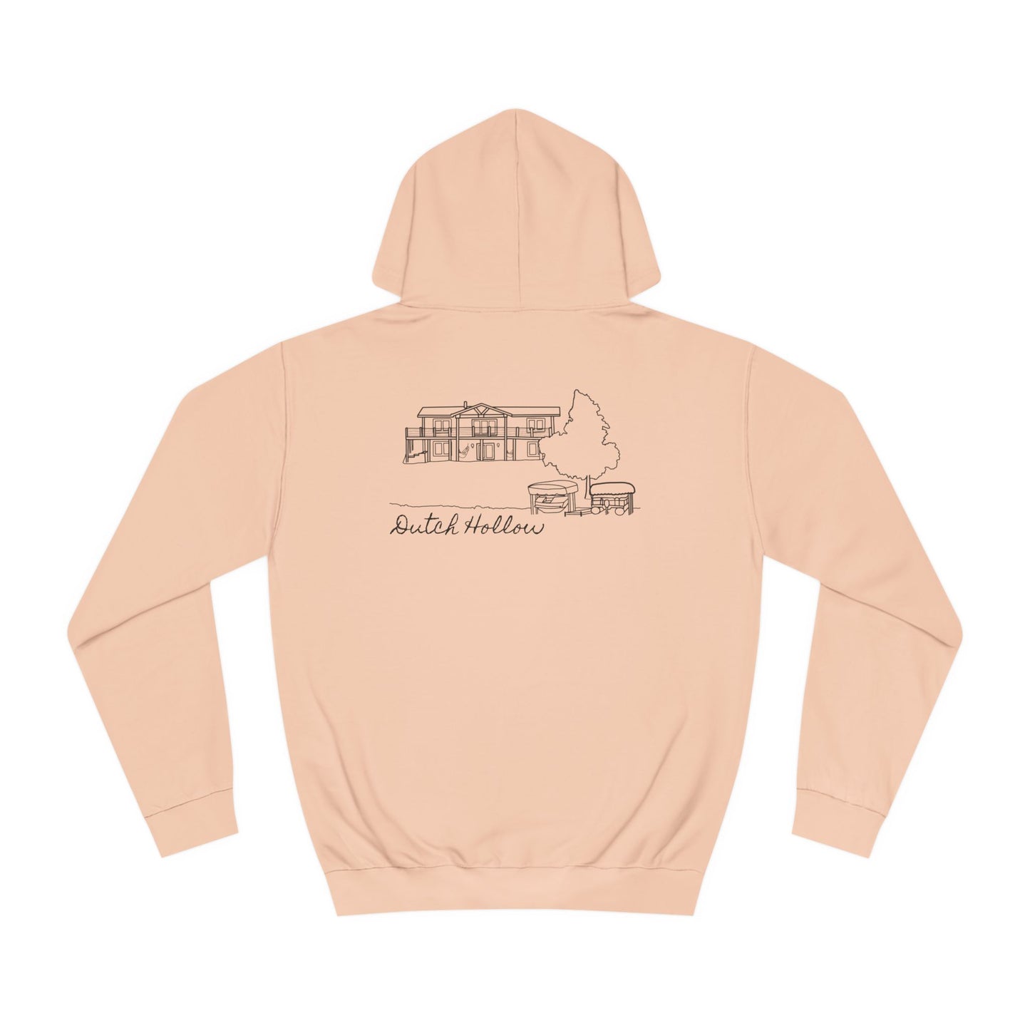 Beer Die Dutch Hollow Cabin Unisex Medium Weight Hoodie