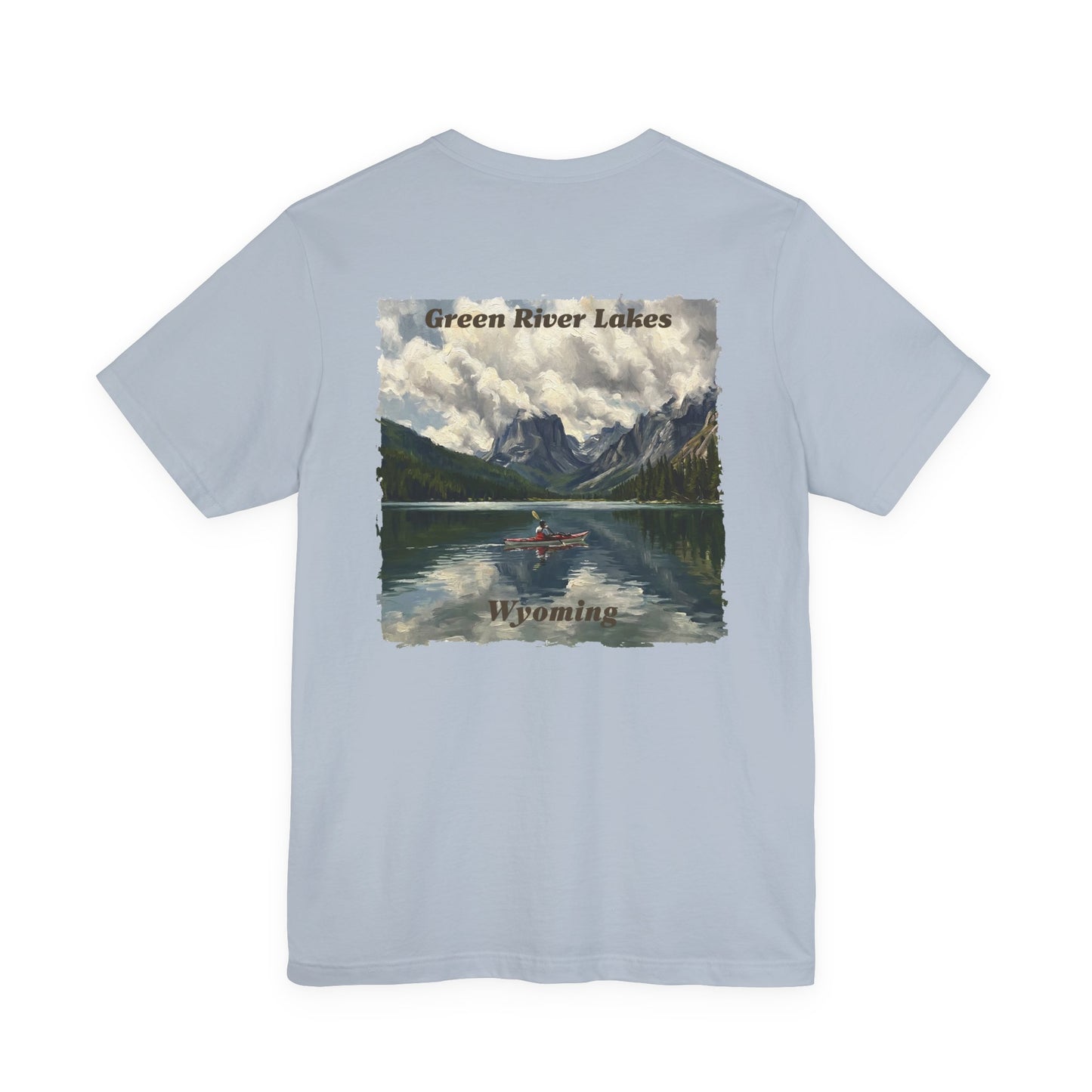 ToOrder Enjoy the Adventure: Green River Lakes Wyoming Tee — Bella & Canvas