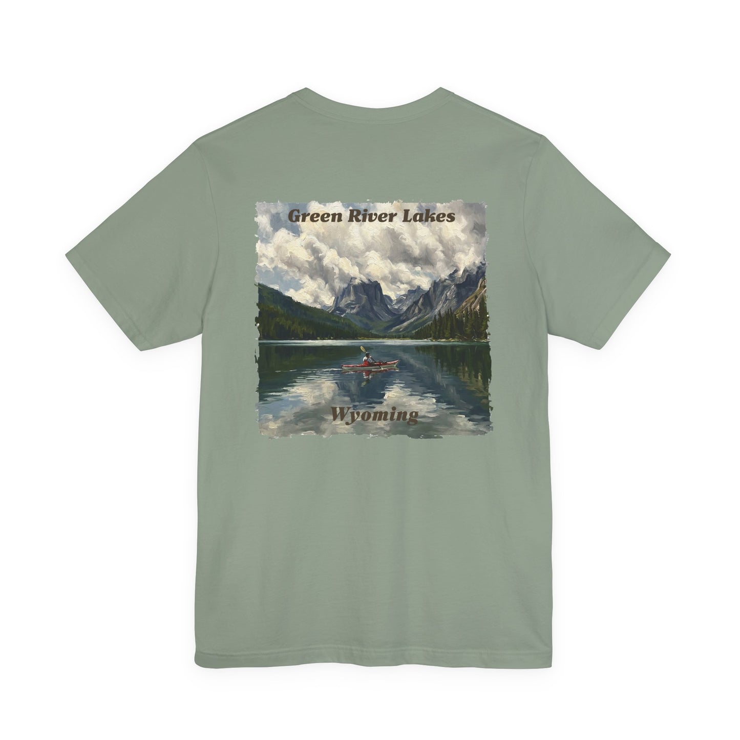 ToOrder Enjoy the Adventure: Green River Lakes Wyoming Tee — Bella & Canvas
