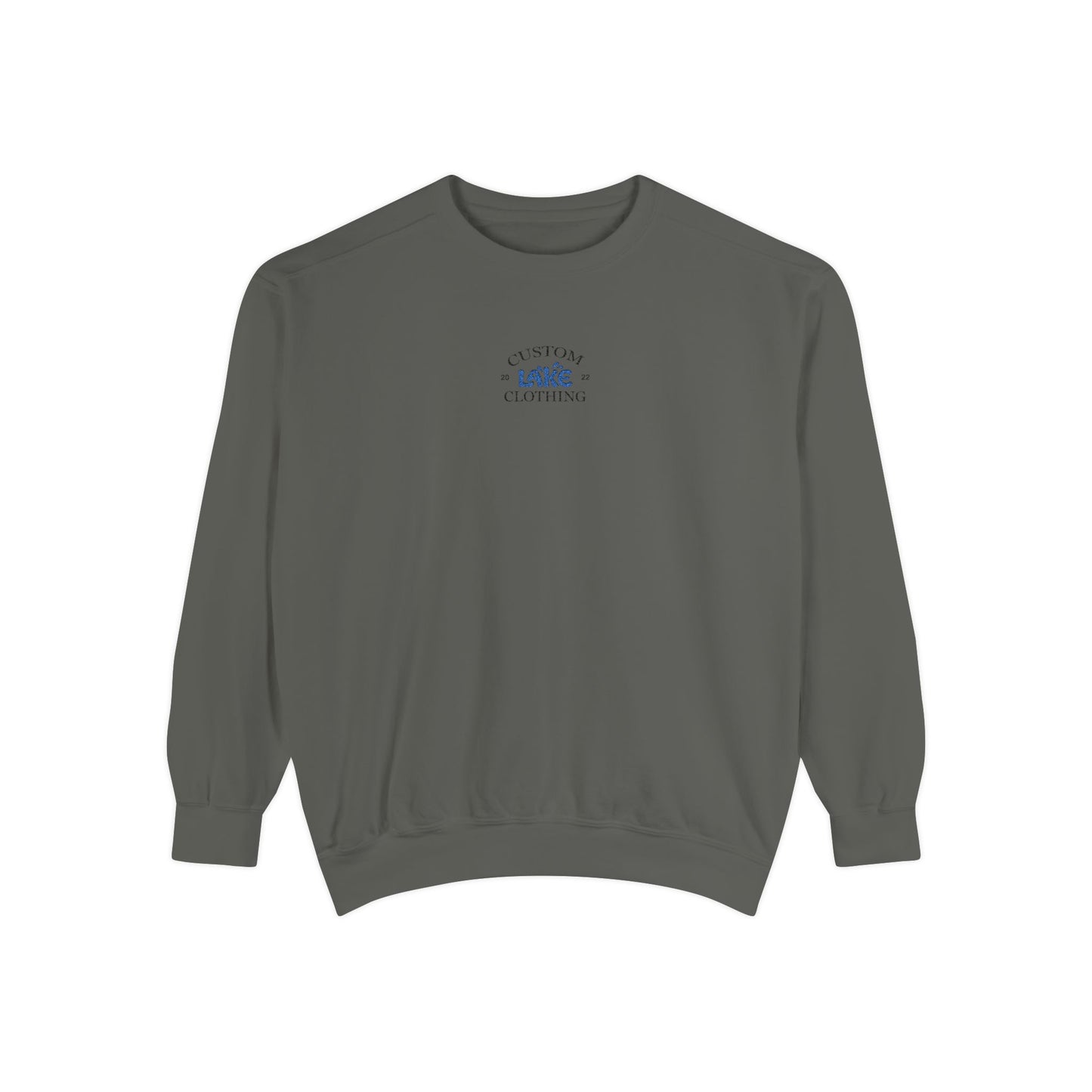 Crewneck Sweatshirt Embroidered - Comfort Colors