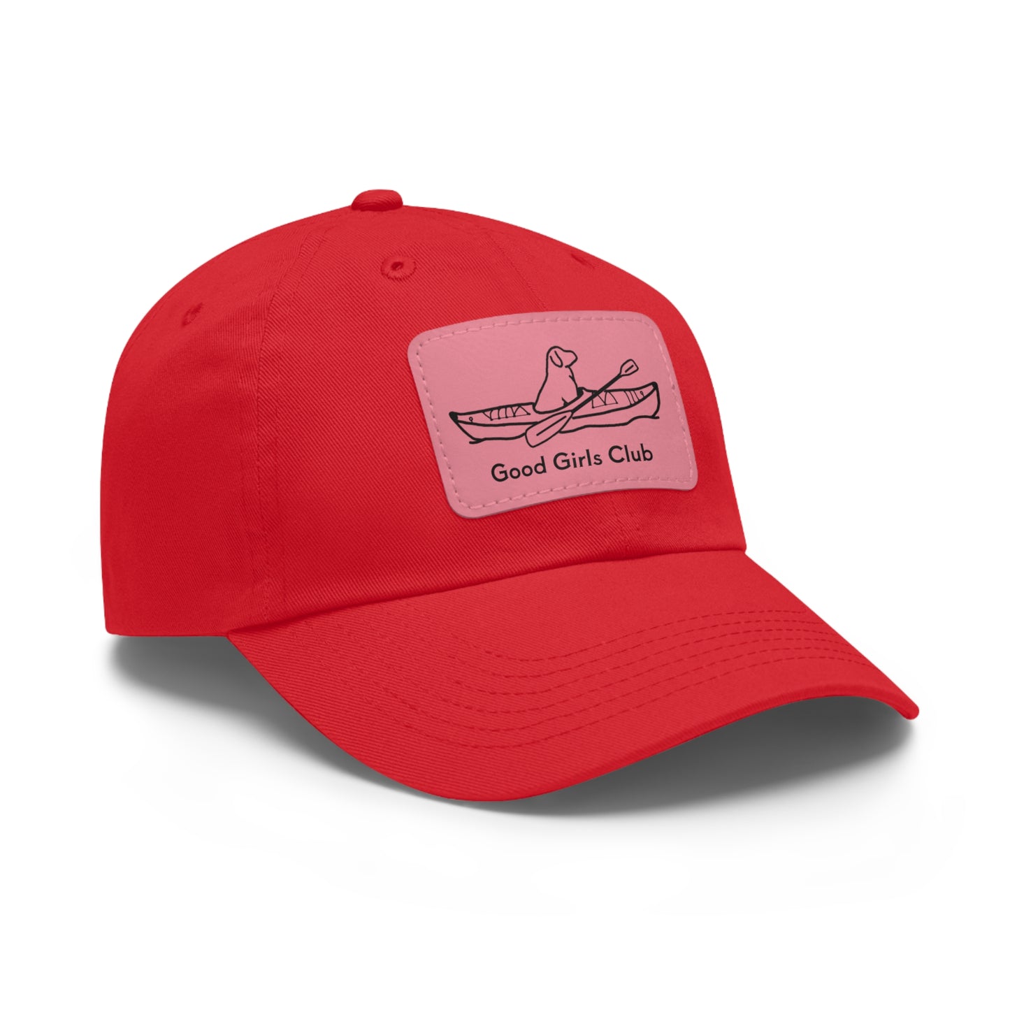 Good Girls Club Lab Kayak Dog - Hat with Leather Patch